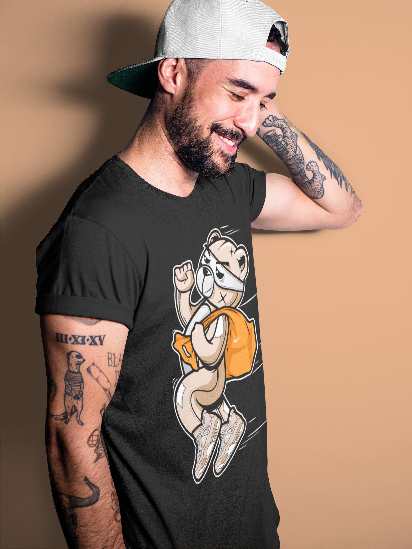 Thief Bear Unisex Tops - Air Jordan 4 Shimmer