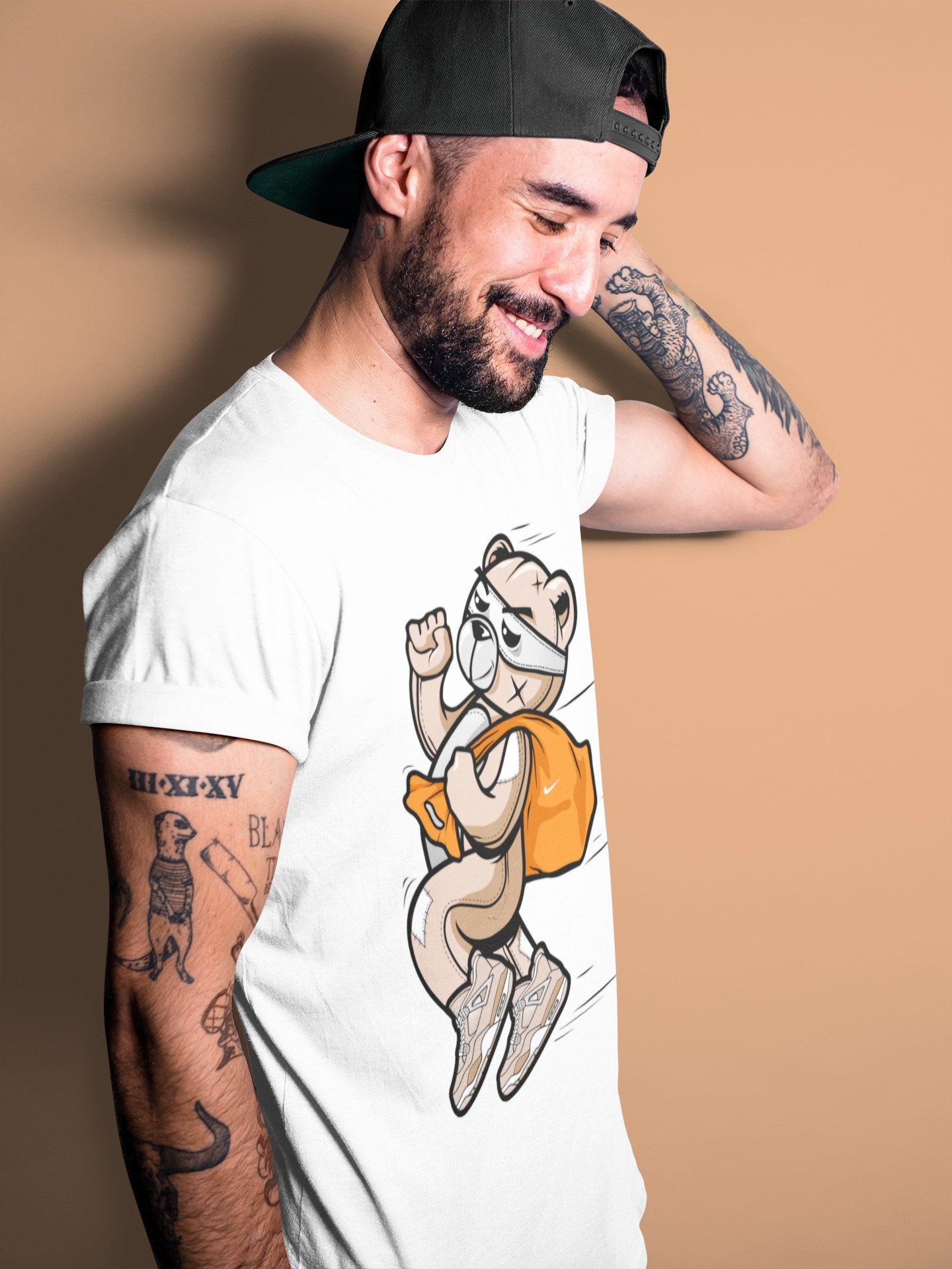 Thief Bear Unisex Tops - Air Jordan 4 Shimmer