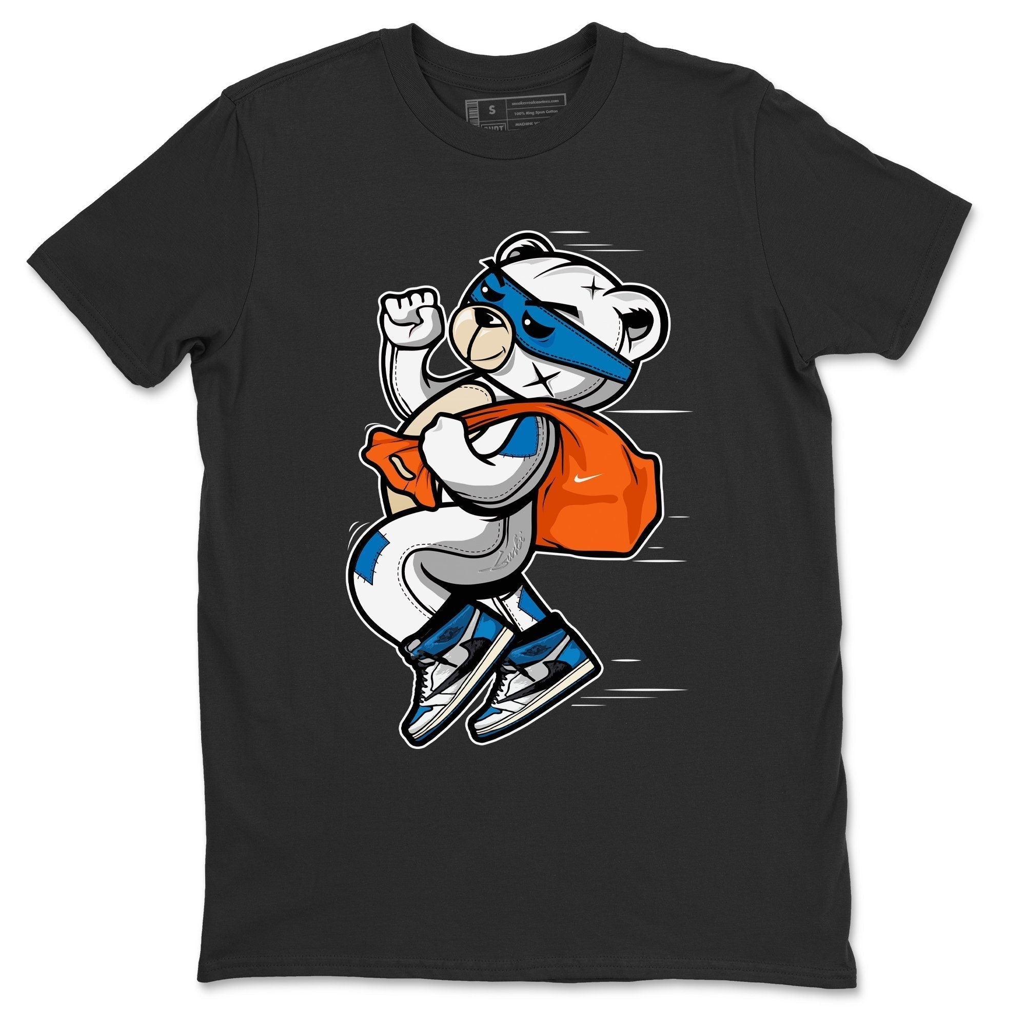 Thief Bear Unisex Tops - Air Jordan 1 Travis Scott Fragment
