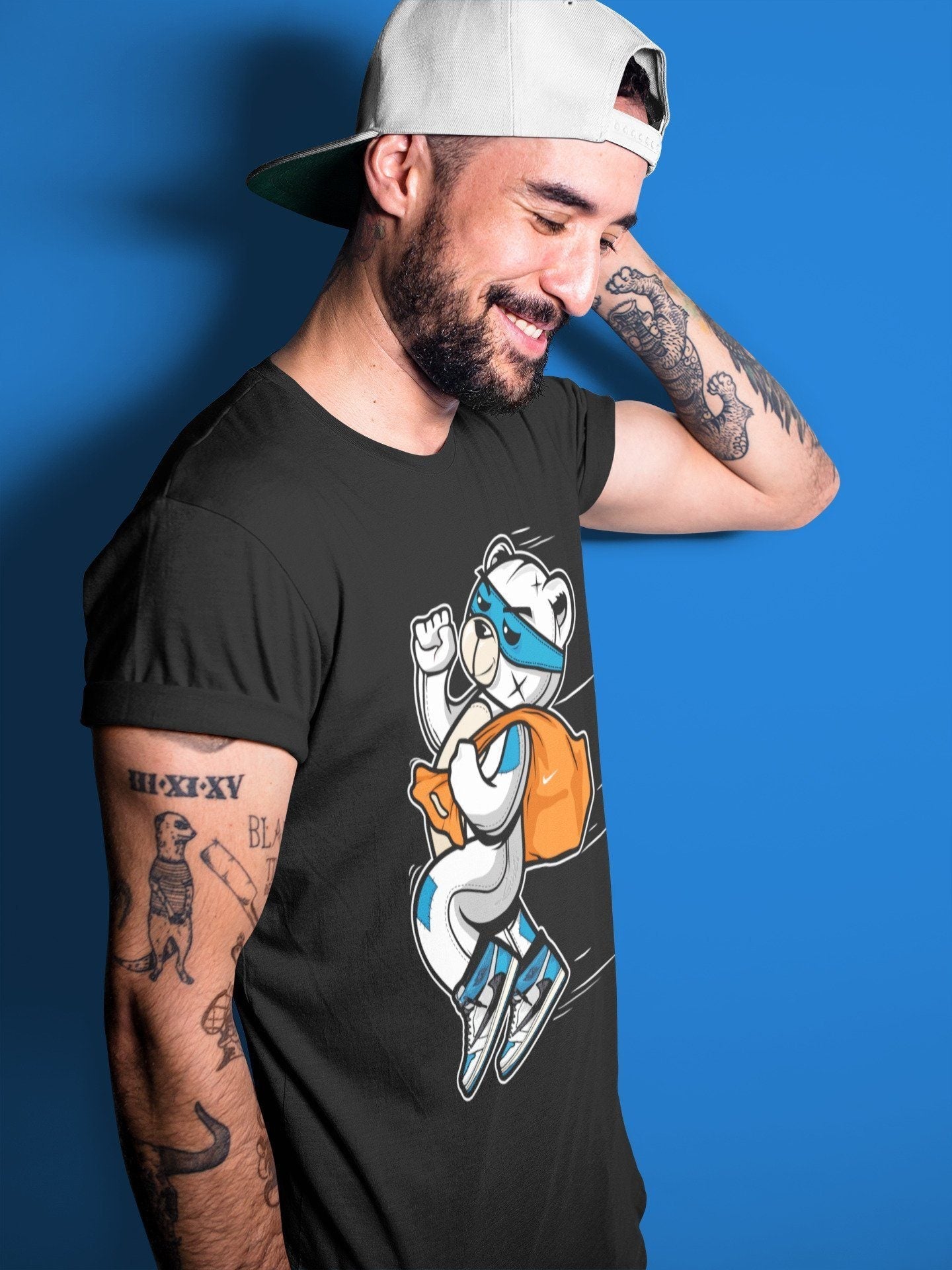 Thief Bear Unisex Tops - Air Jordan 1 Travis Scott Fragment