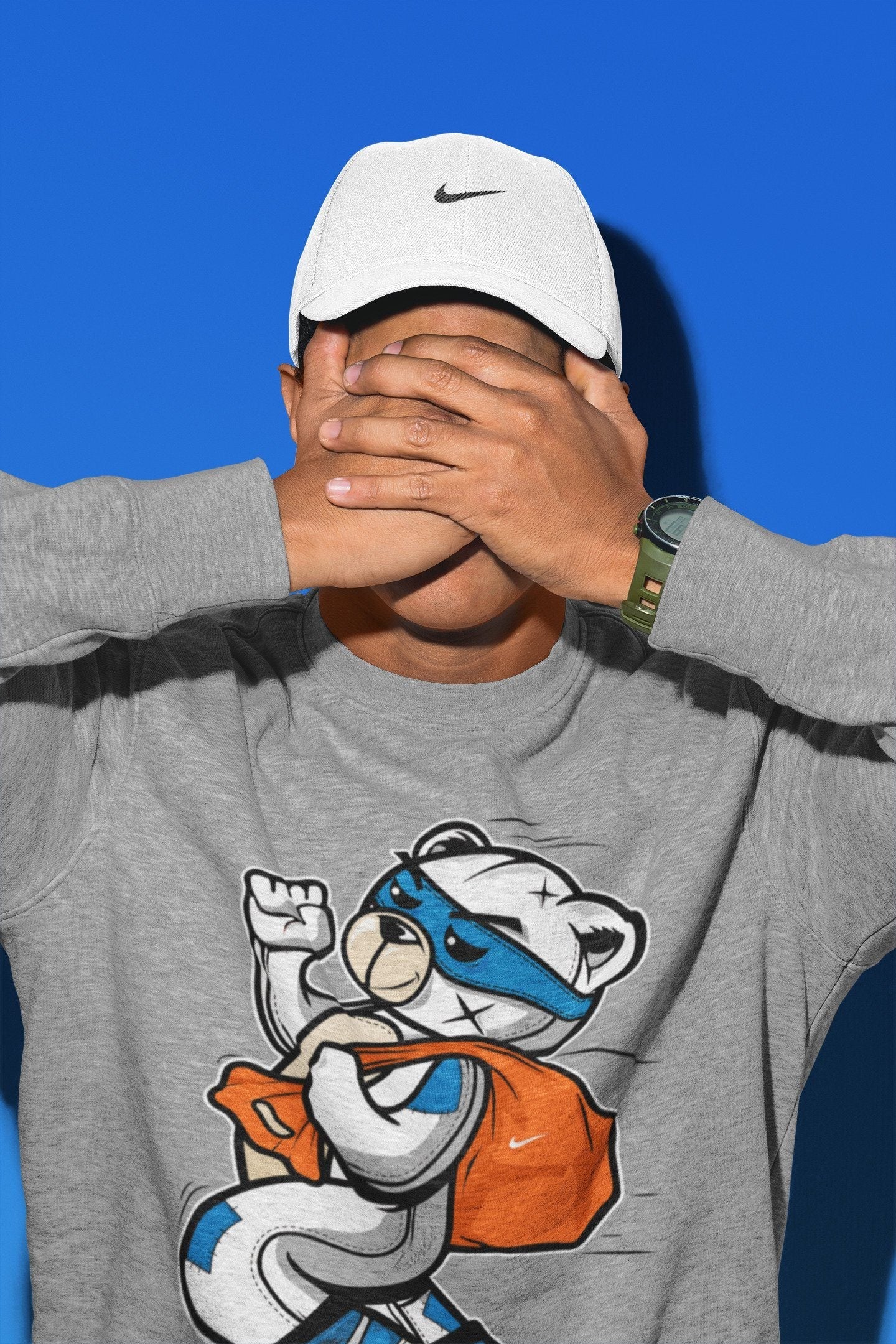 Thief Bear Unisex Tops - Air Jordan 1 Travis Scott Fragment