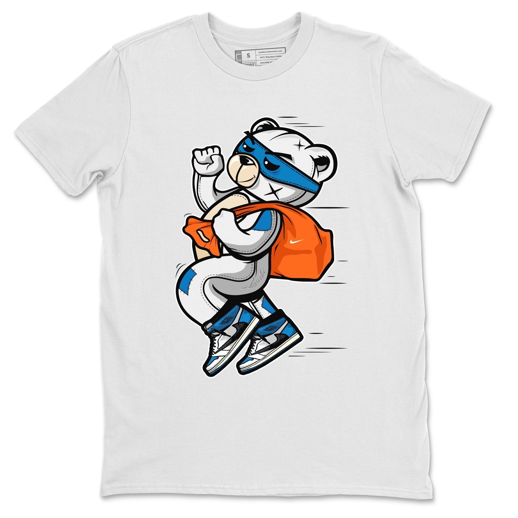 Thief Bear Unisex Tops - Air Jordan 1 Travis Scott Fragment