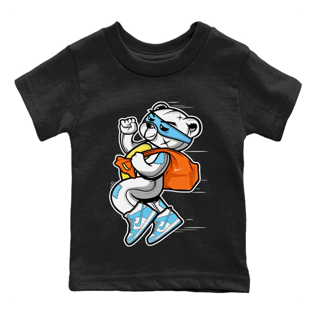 Thief Bear Kids Tops - Dunk Blue Chill