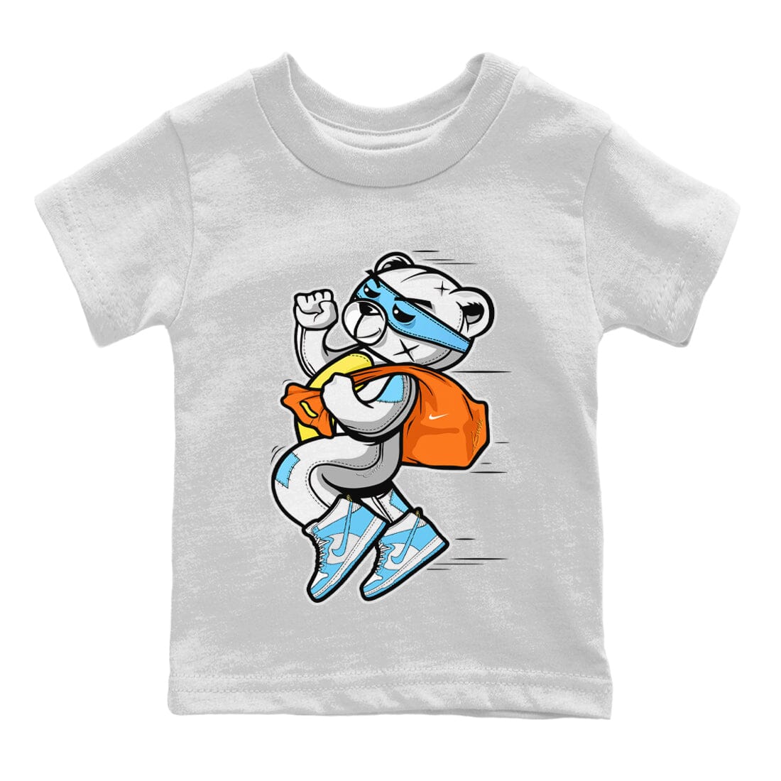 Thief Bear Kids Tops - Dunk Blue Chill