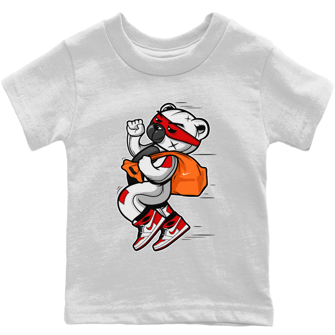 Thief Bear Kids Tops - Air Jordan 1 Heritage