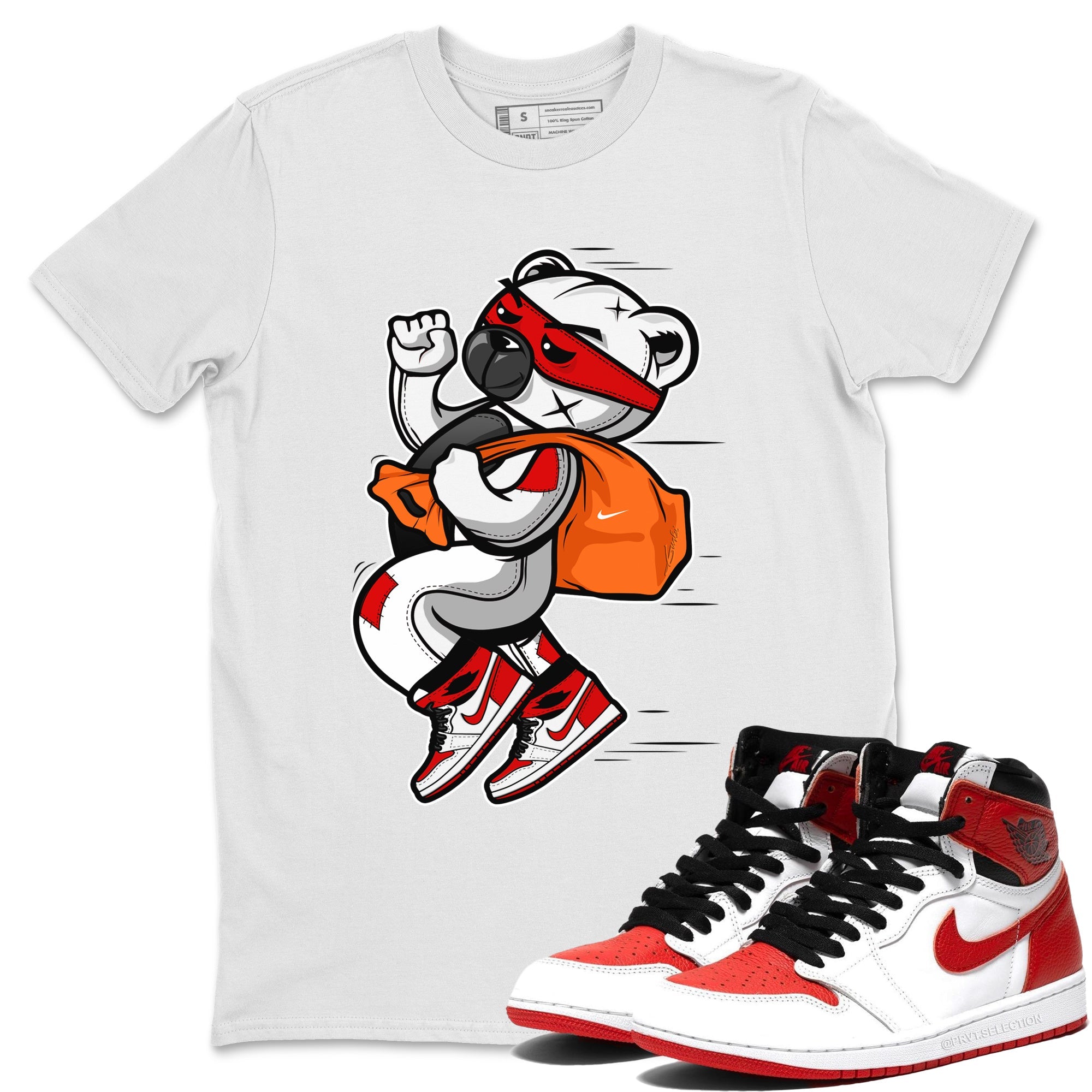 Thief Bear Unisex Tops - Air Jordan 1 Heritage