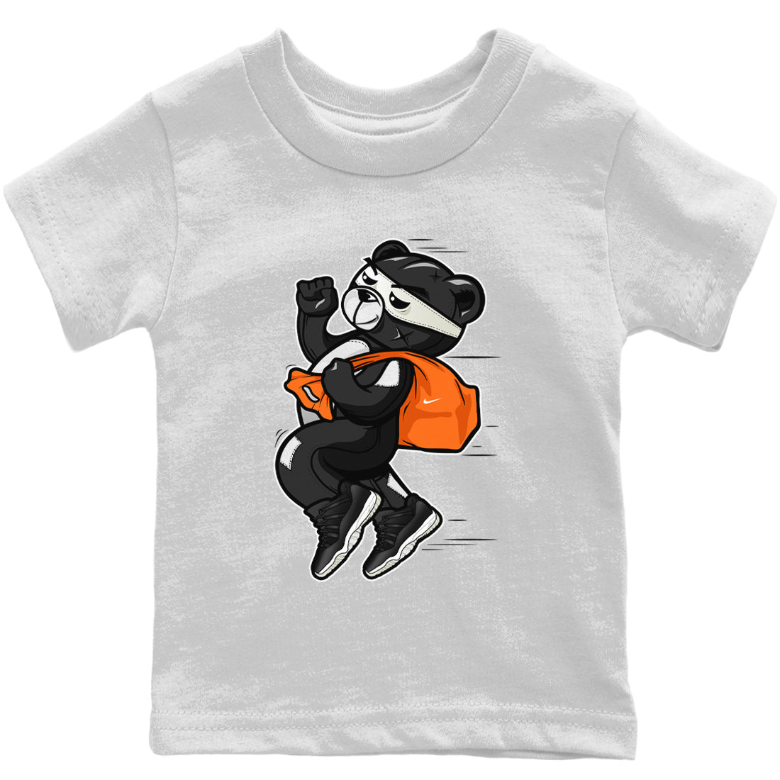 Thief Bear Kids Tops - Air Jordan 11 72-10