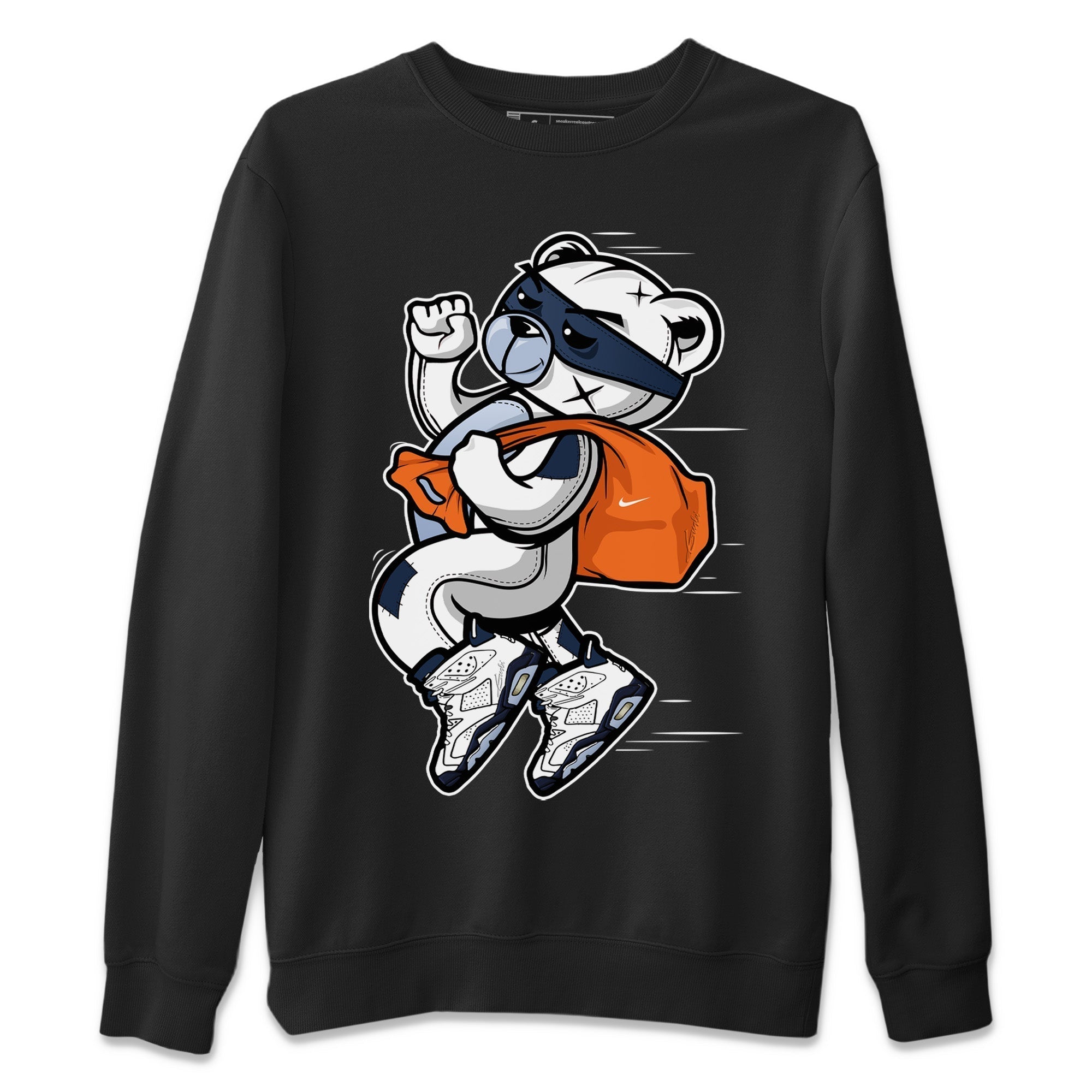 Thief Bear Unisex Tops - Air Jordan 6 Midnight Navy