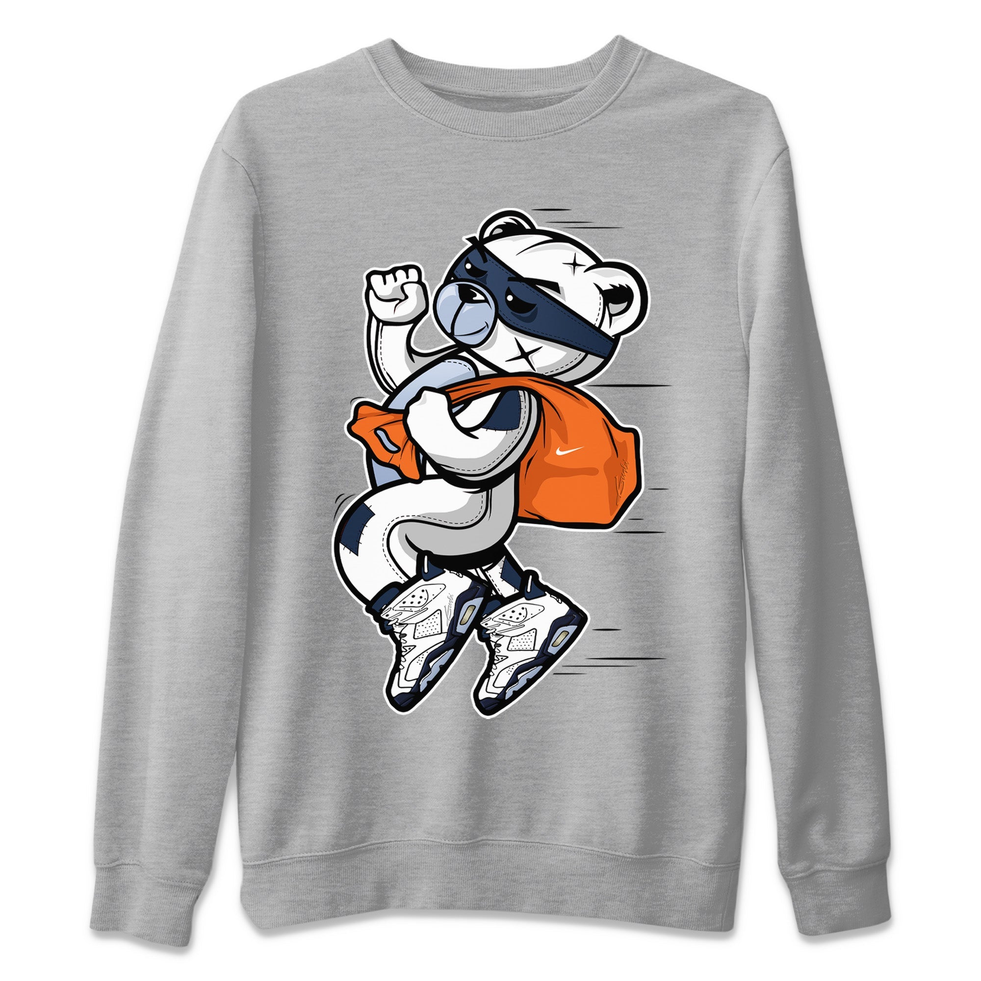 Thief Bear Unisex Tops - Air Jordan 6 Midnight Navy