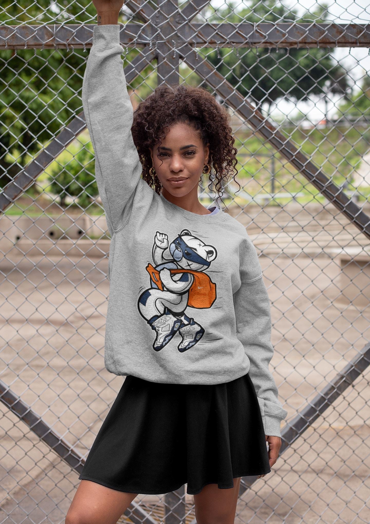 Thief Bear Unisex Tops - Air Jordan 6 Midnight Navy