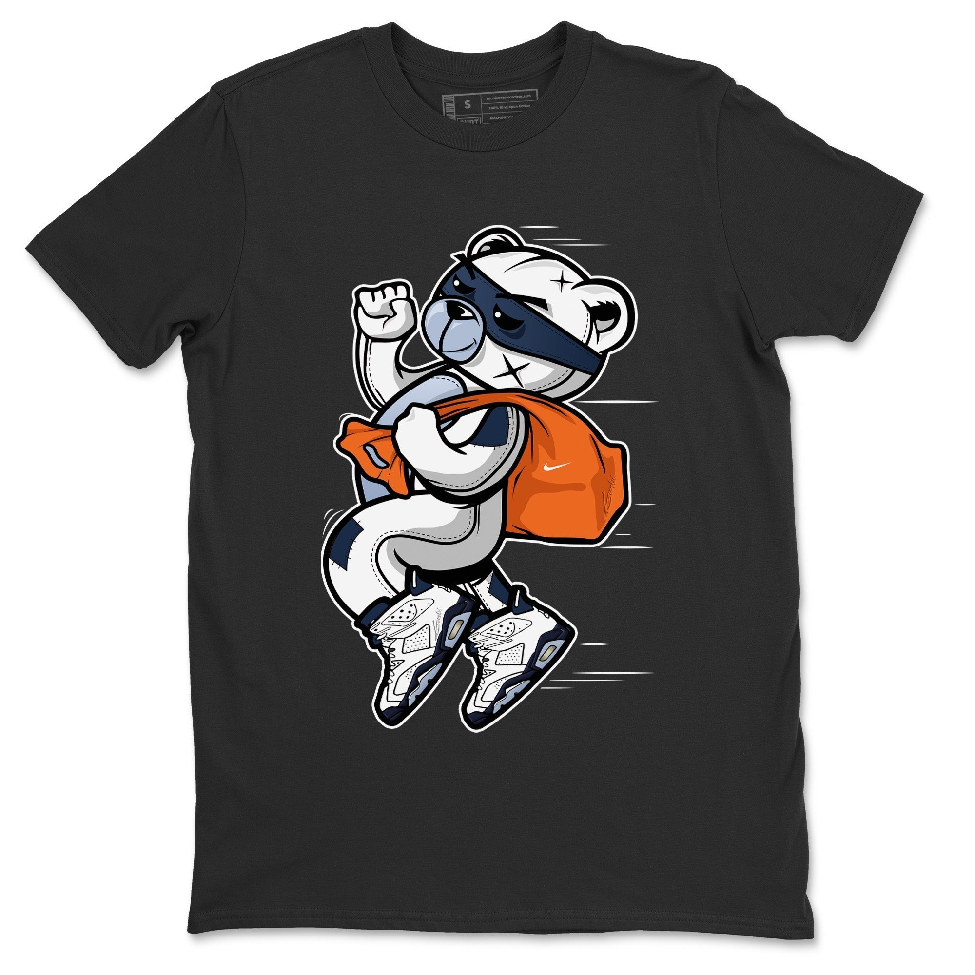 Thief Bear Unisex Tops - Air Jordan 6 Midnight Navy