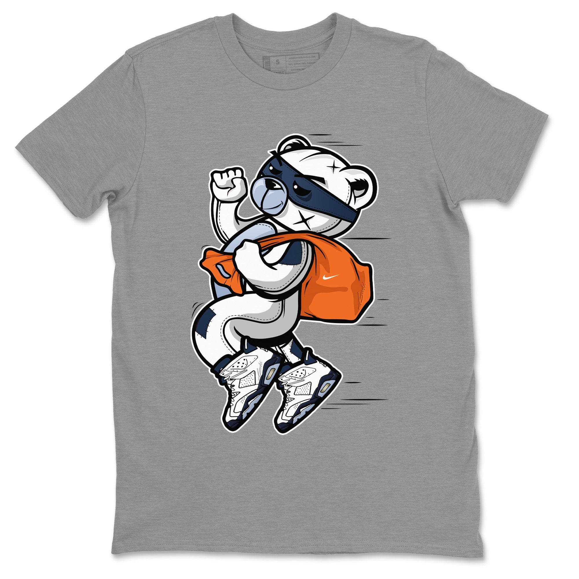 Thief Bear Unisex Tops - Air Jordan 6 Midnight Navy