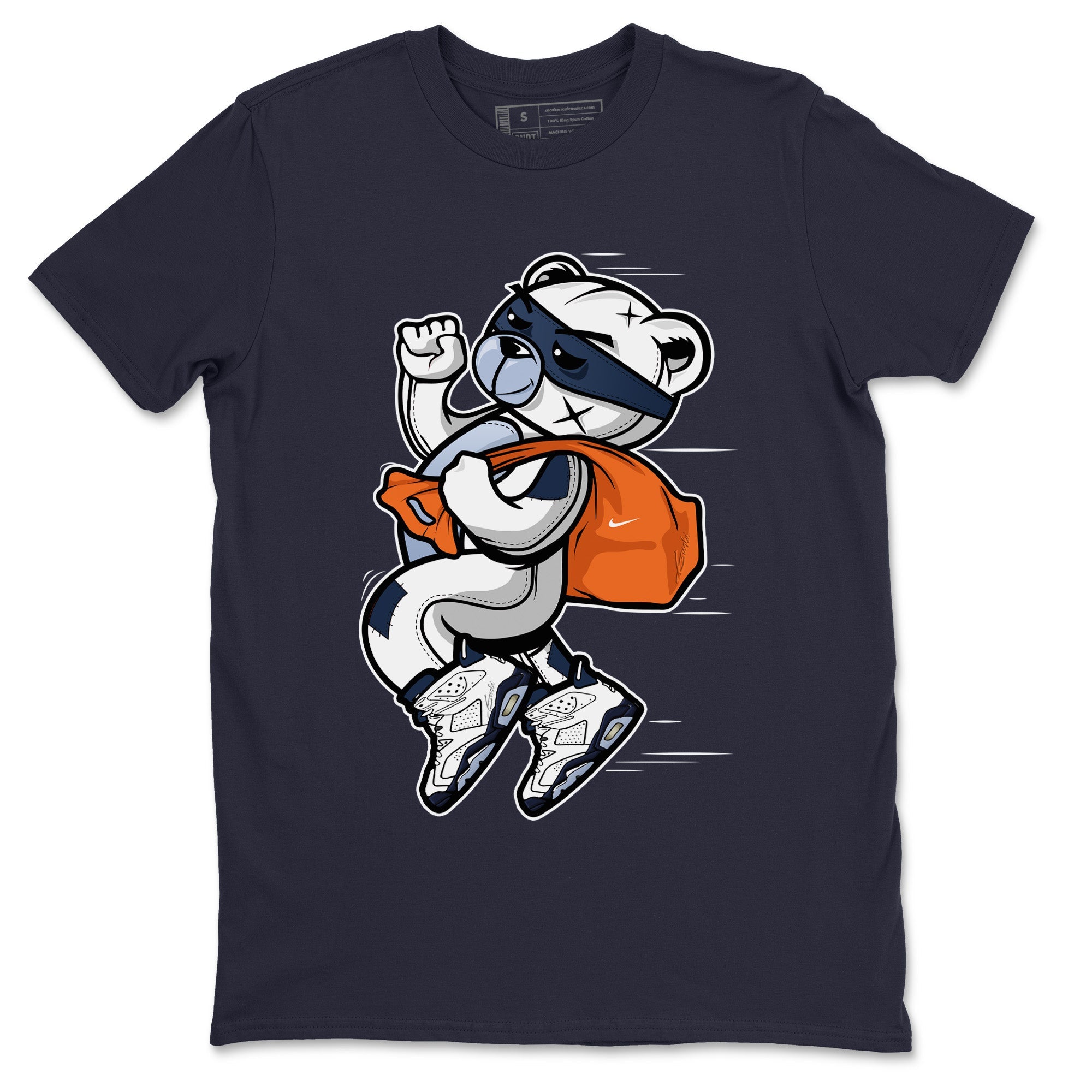Thief Bear Unisex Tops - Air Jordan 6 Midnight Navy