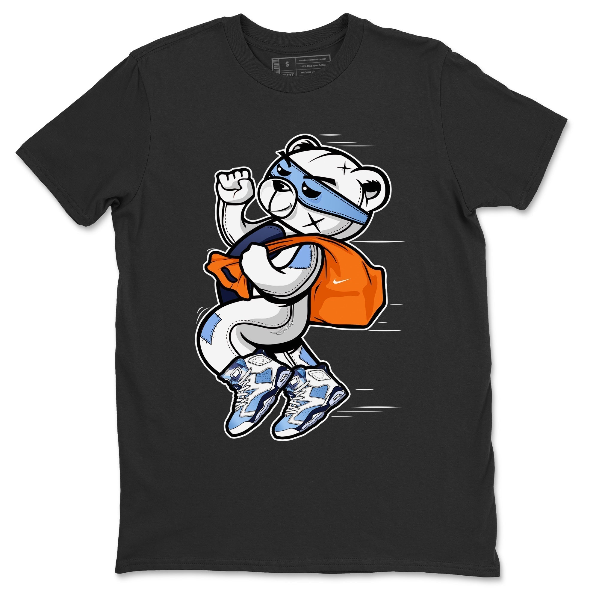 Thief Bear Unisex Tops - Air Jordan 6 UNC