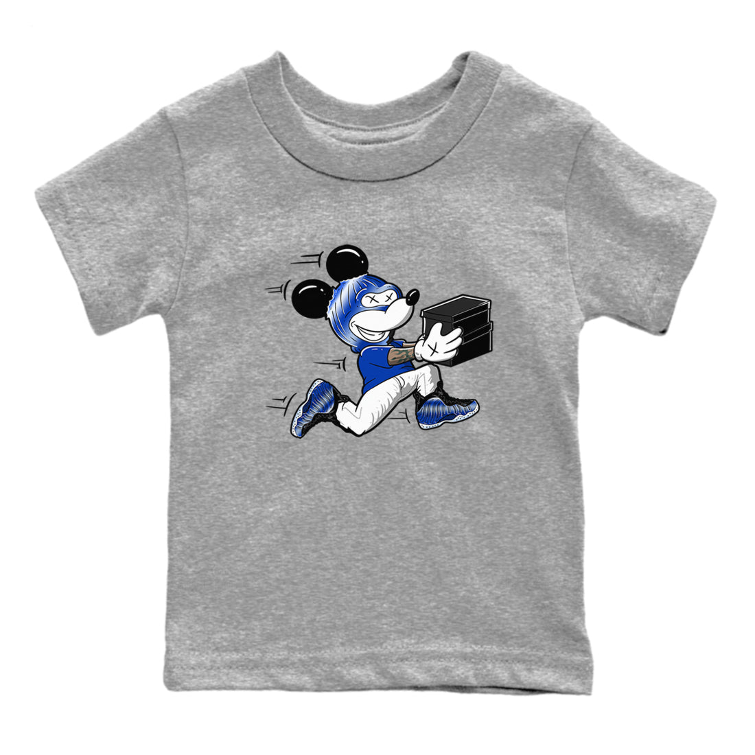 Thief Mouse snkmatch Tees Kids - Air Foamposite One Royal