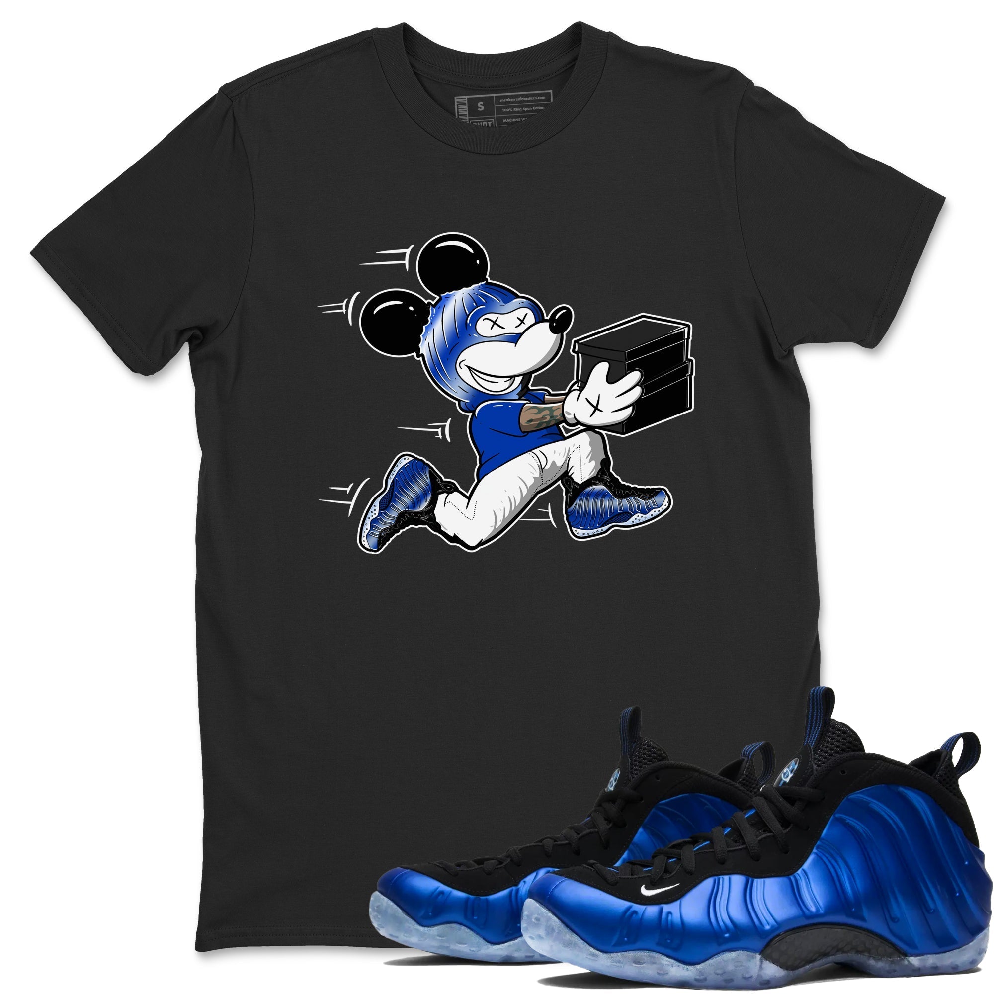 Thief Mouse snkmatch Tees - Air Foamposite One Royal