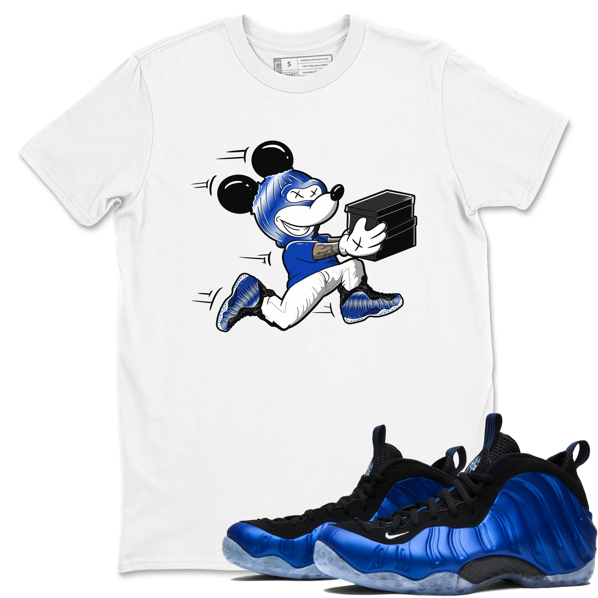 Thief Mouse snkmatch Tees - Air Foamposite One Royal