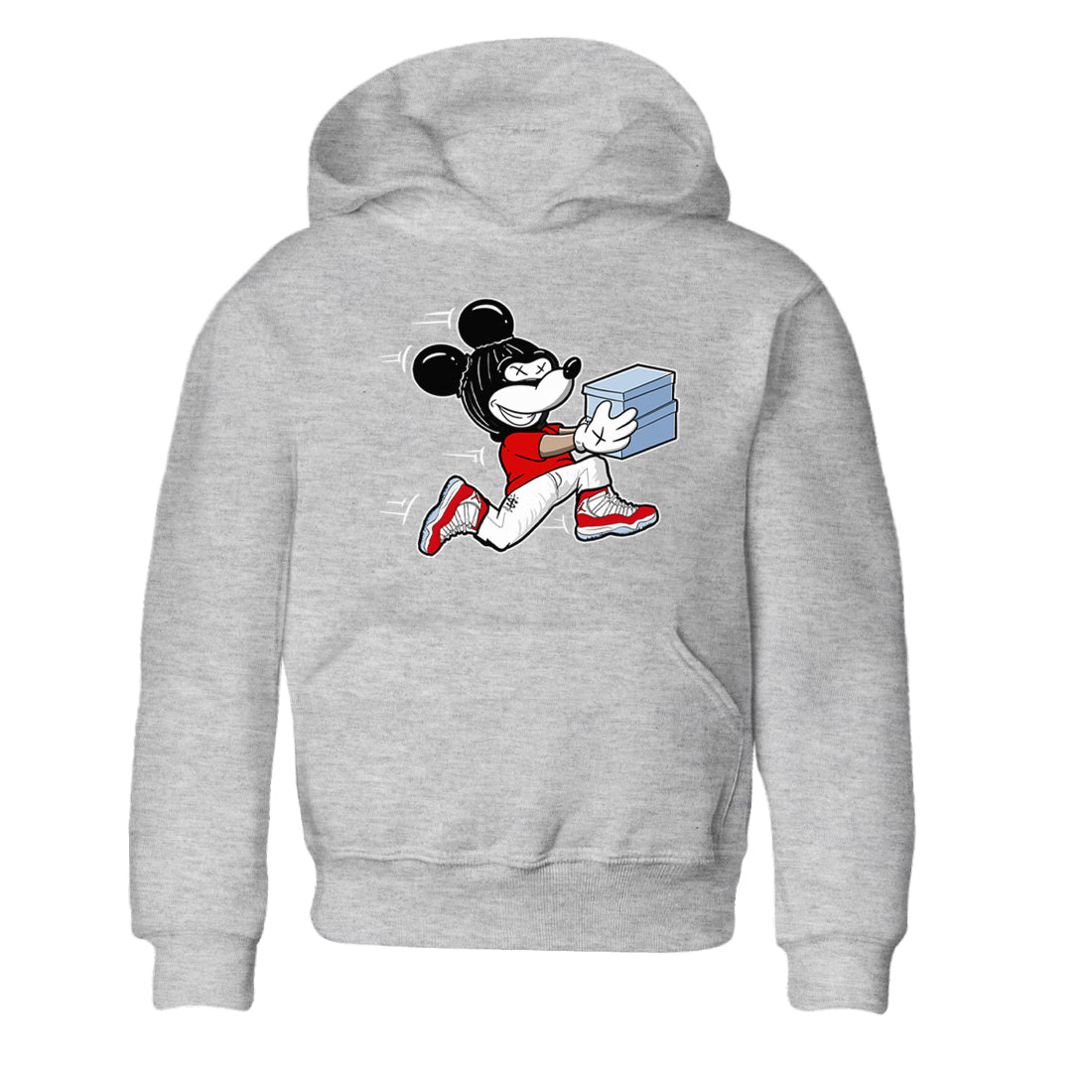 Thief Mouse snkmatch Tees Kids - Air Jordan 11 Cherry