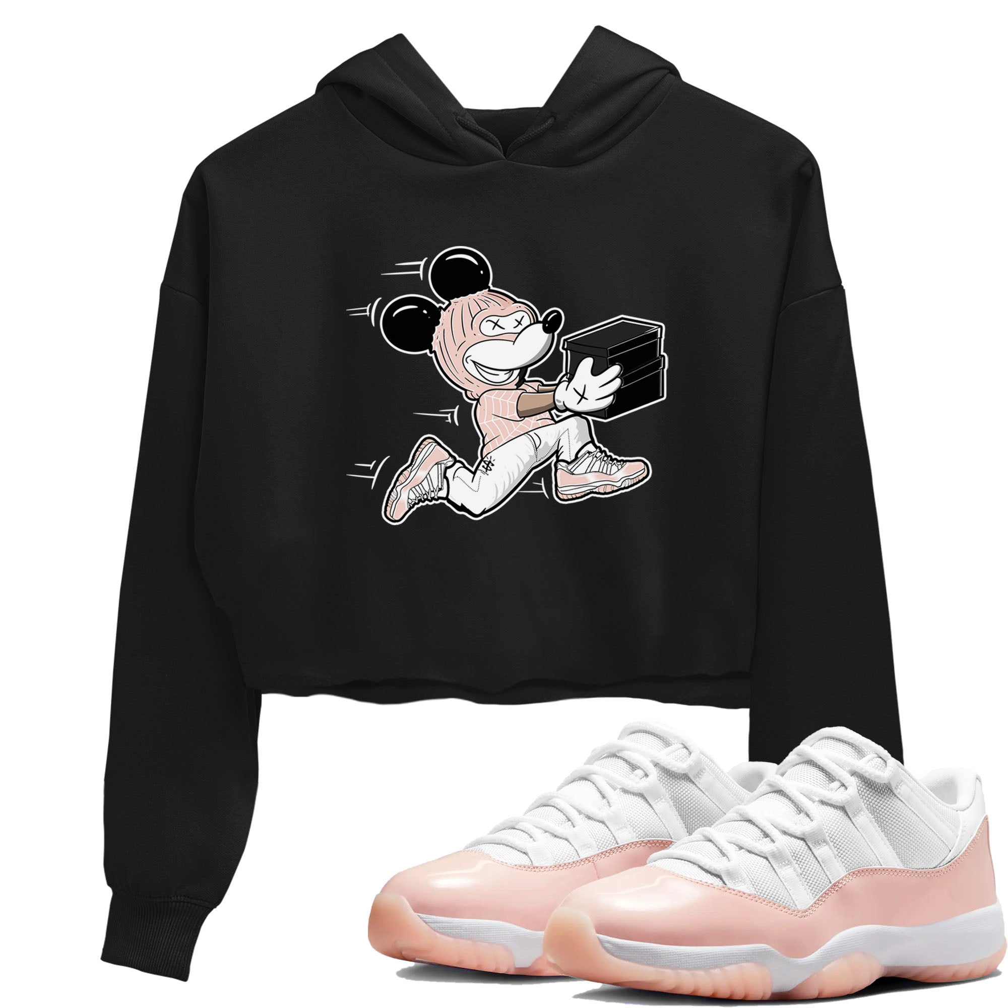 Thief Mouse snkmatch Women's Top - Air Jordan 11 Legend Pink