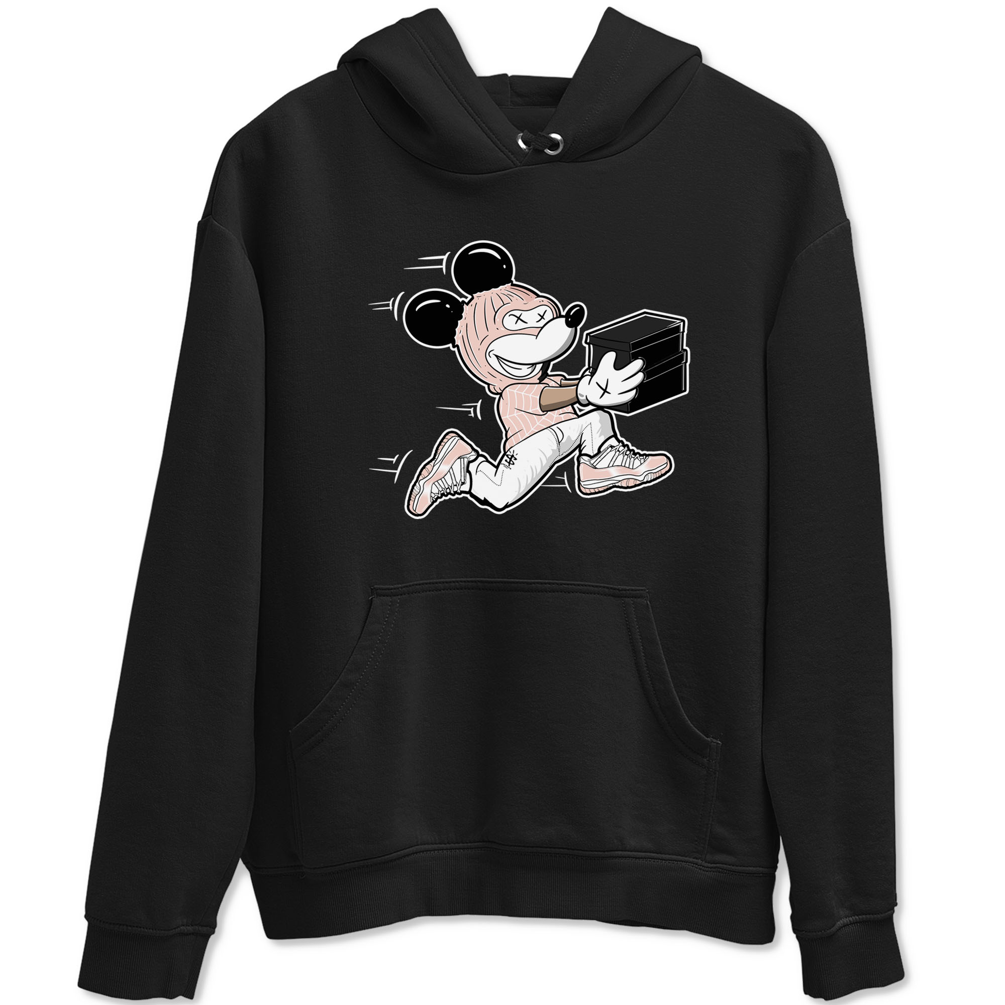 Thief Mouse snkmatch Tees - Air Jordan 11 Legend Pink