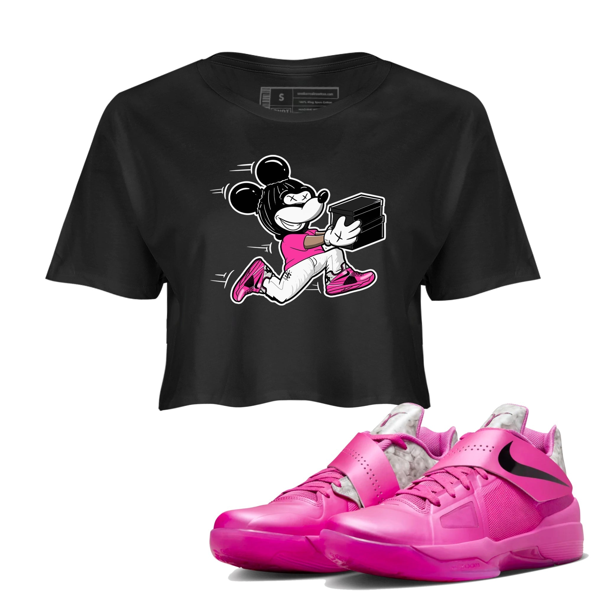 Thief Mouse snkmatch Women's Top - Nike KD 4 Aunt Pearl