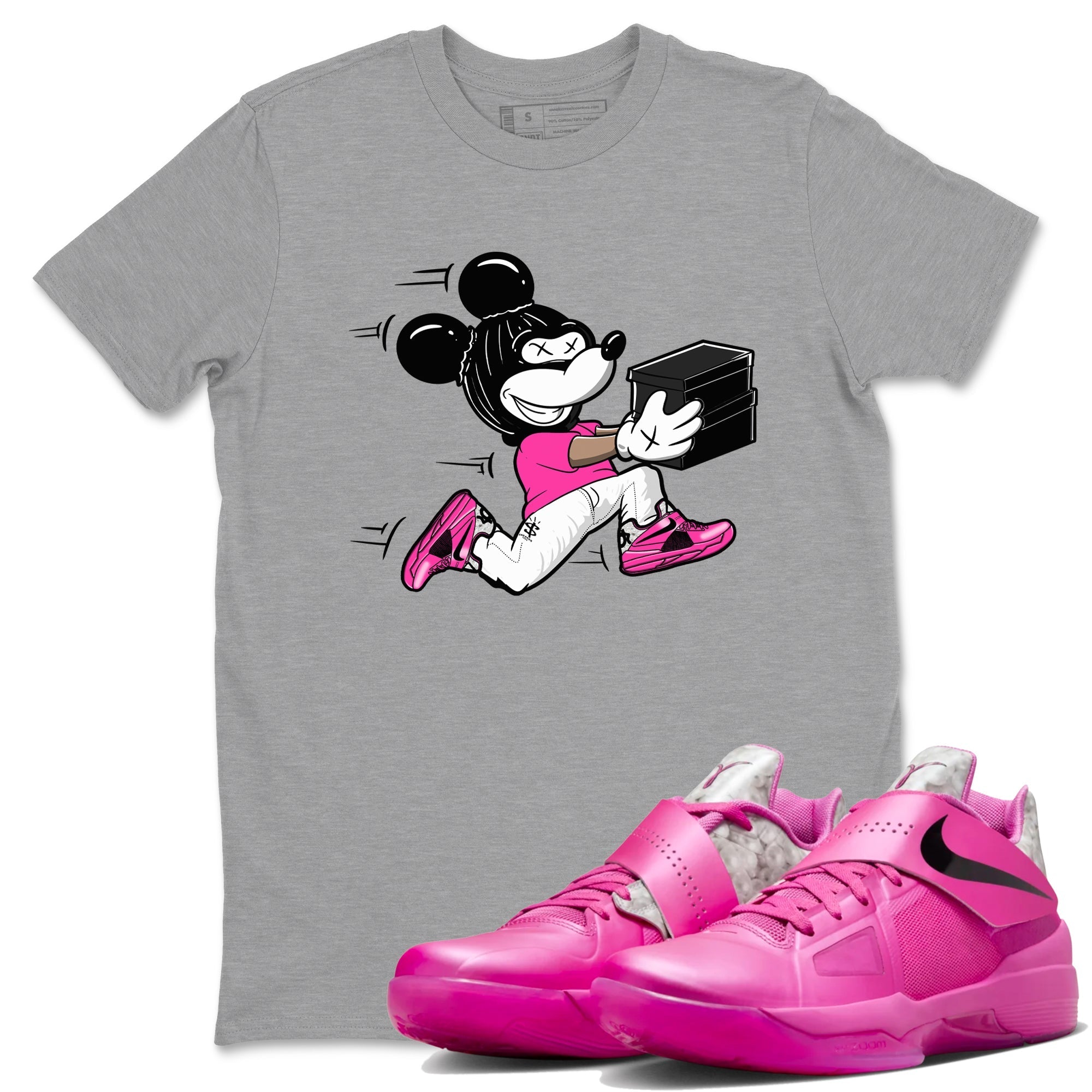 Thief Mouse snkmatch Tees - Nike KD 4 Aunt Pearl