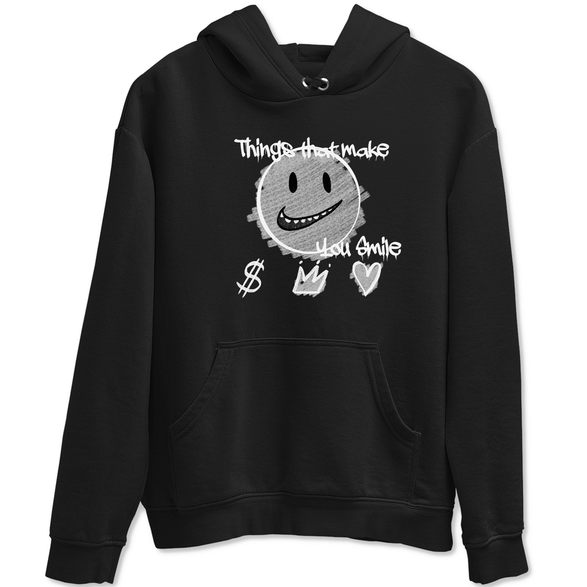 Things That Make You Smile snkmatch Tees - Air Jordan 1 Wolf Grey