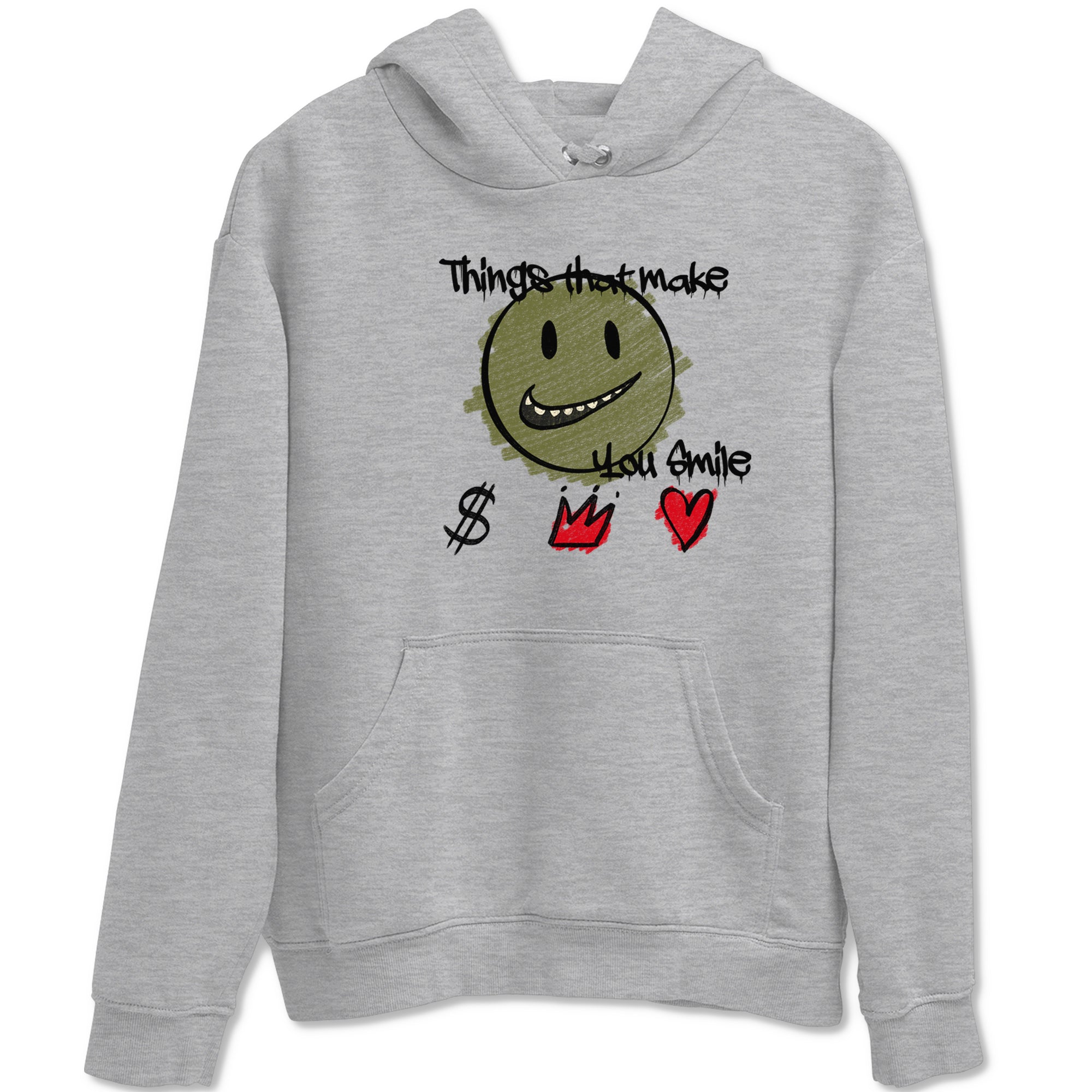 Things That Make You Smile snkmatch Tees - Air Jordan 1 Travis Scott Medium Olive