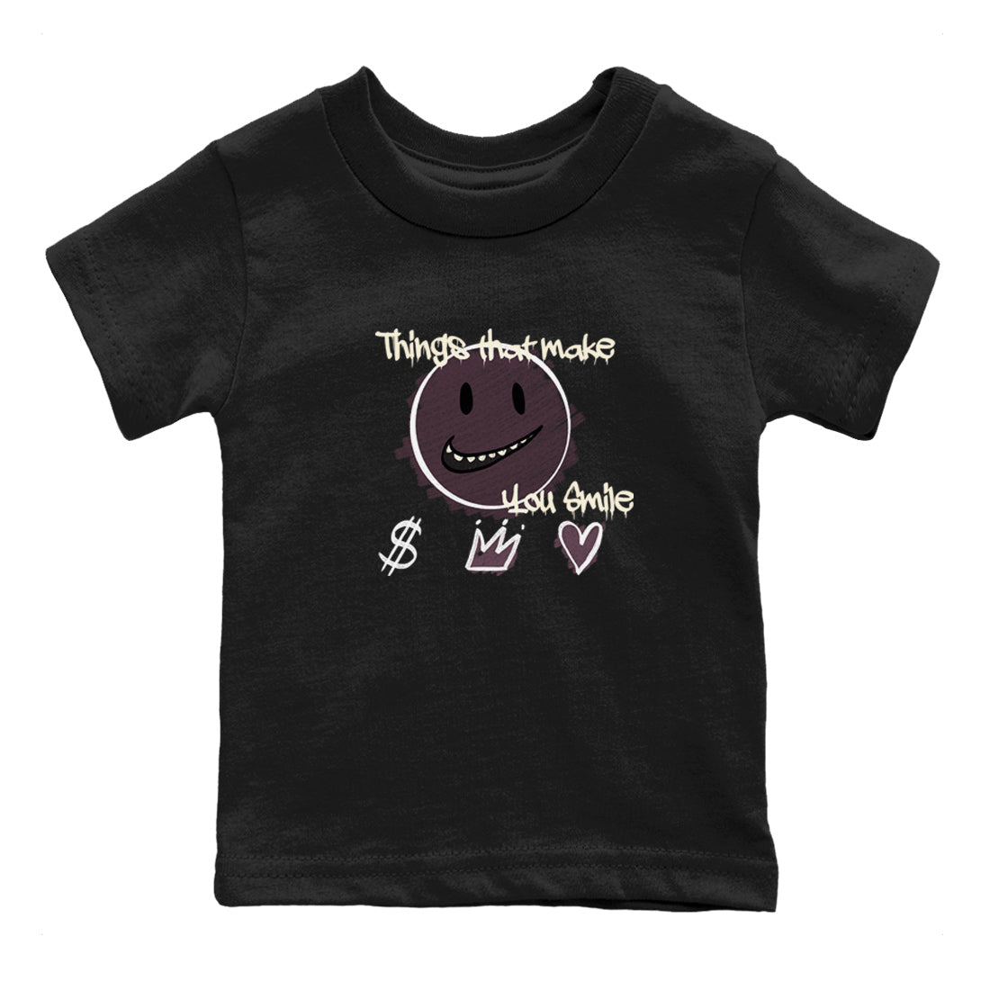 Things That Make You Smile snkmatch Tees Kids - Air Jordan 3 A Ma Maniere x Black