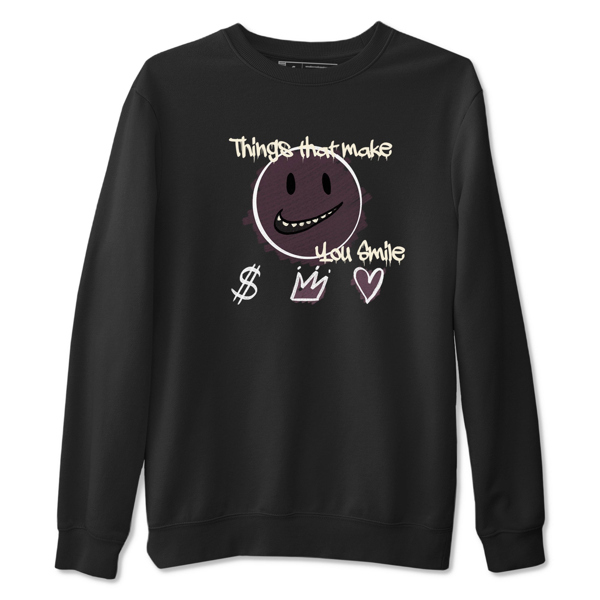 Things That Make You Smile snkmatch Tees - Air Jordan 3 A Ma Maniere x Black