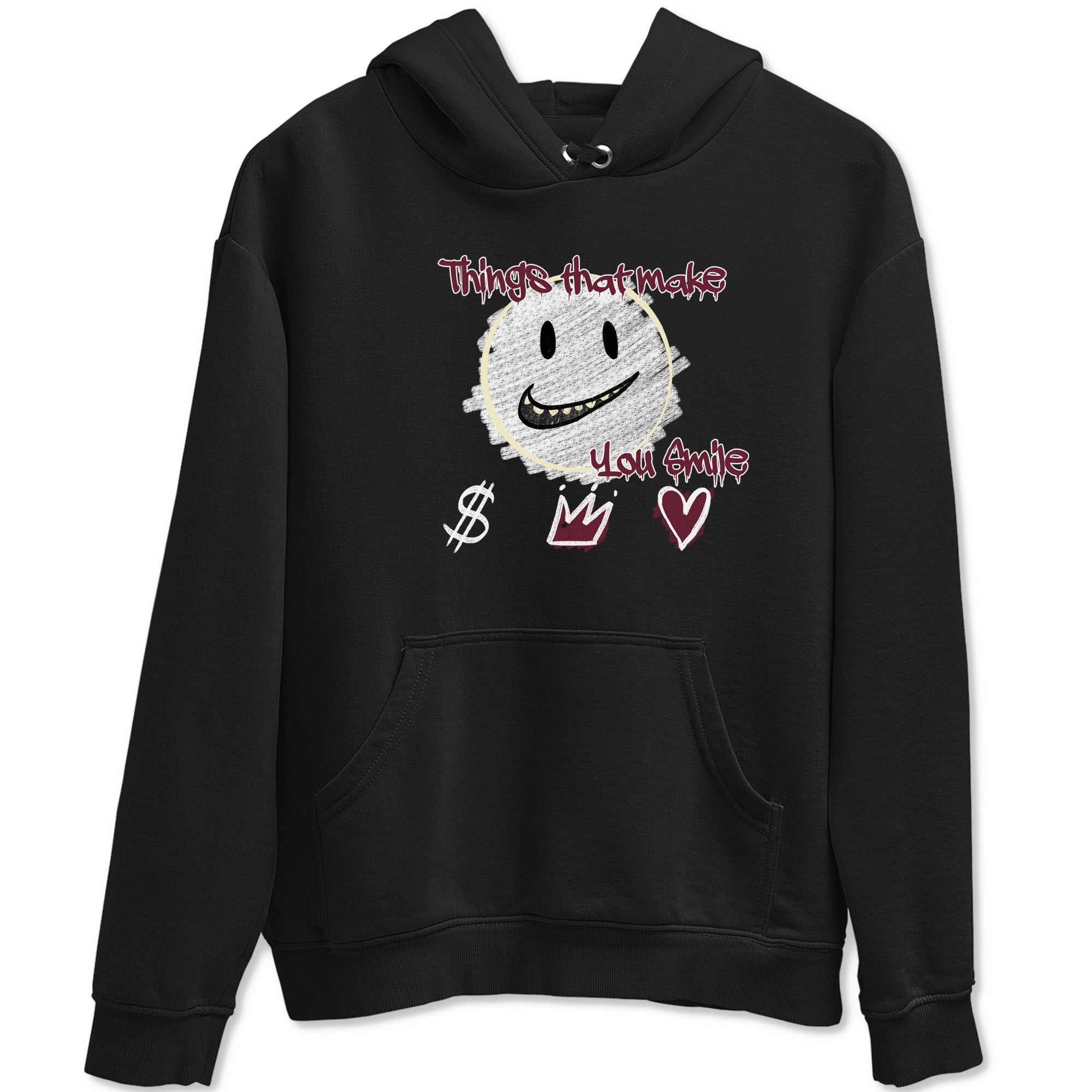 Things That Make You Smile snkmatch Tees - Air Jordan 3 A Ma Maniere x Burgundy Crush
