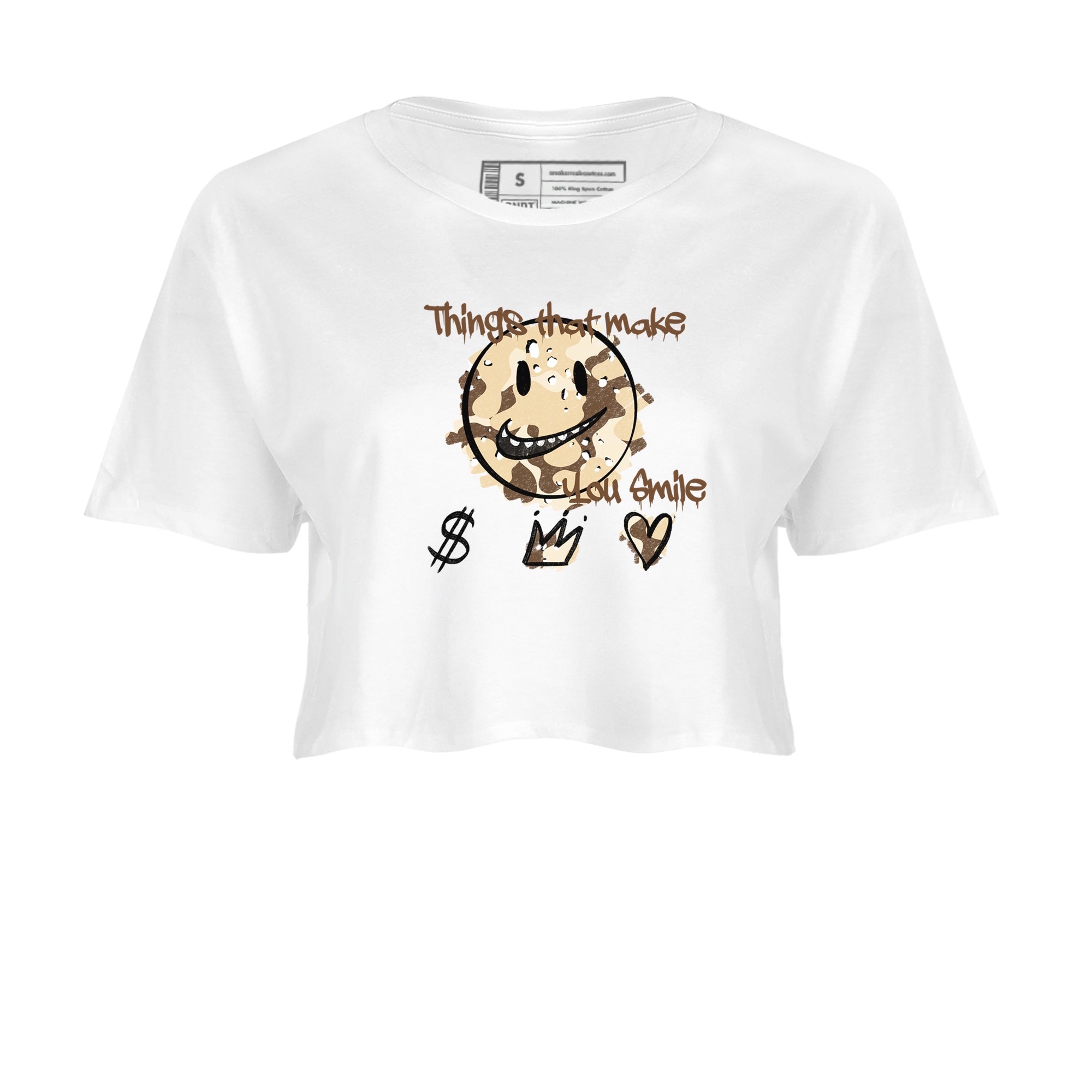 Things That Make You Smile snkmatch Women's Top - Air Jordan 3 Desert Camo