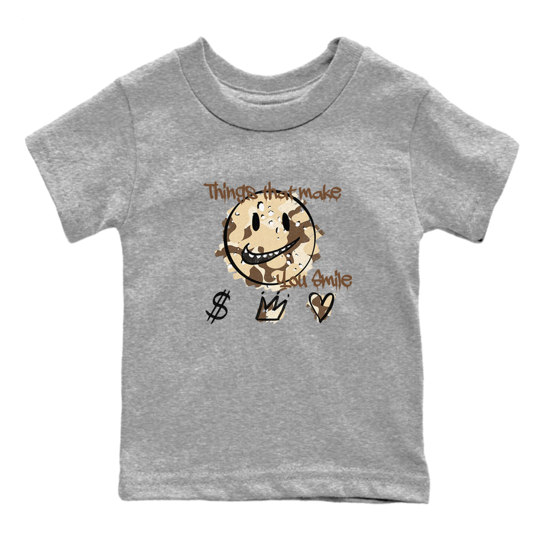 Things That Make You Smile snkmatch Tees Kids - Air Jordan 3 Desert Camo