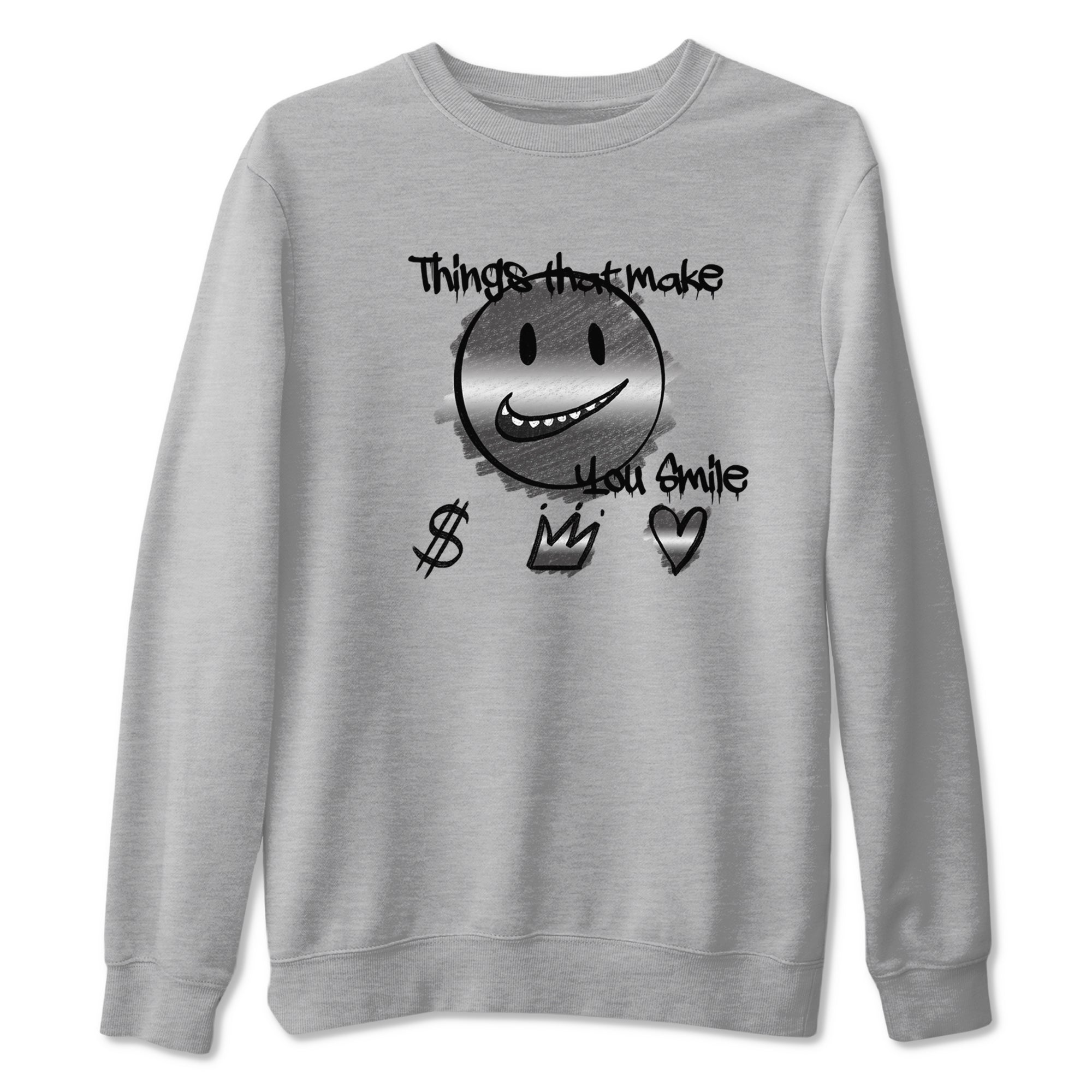 Things That Make You Smile snkmatch Tees - Air Jordan 4 Black Cat
