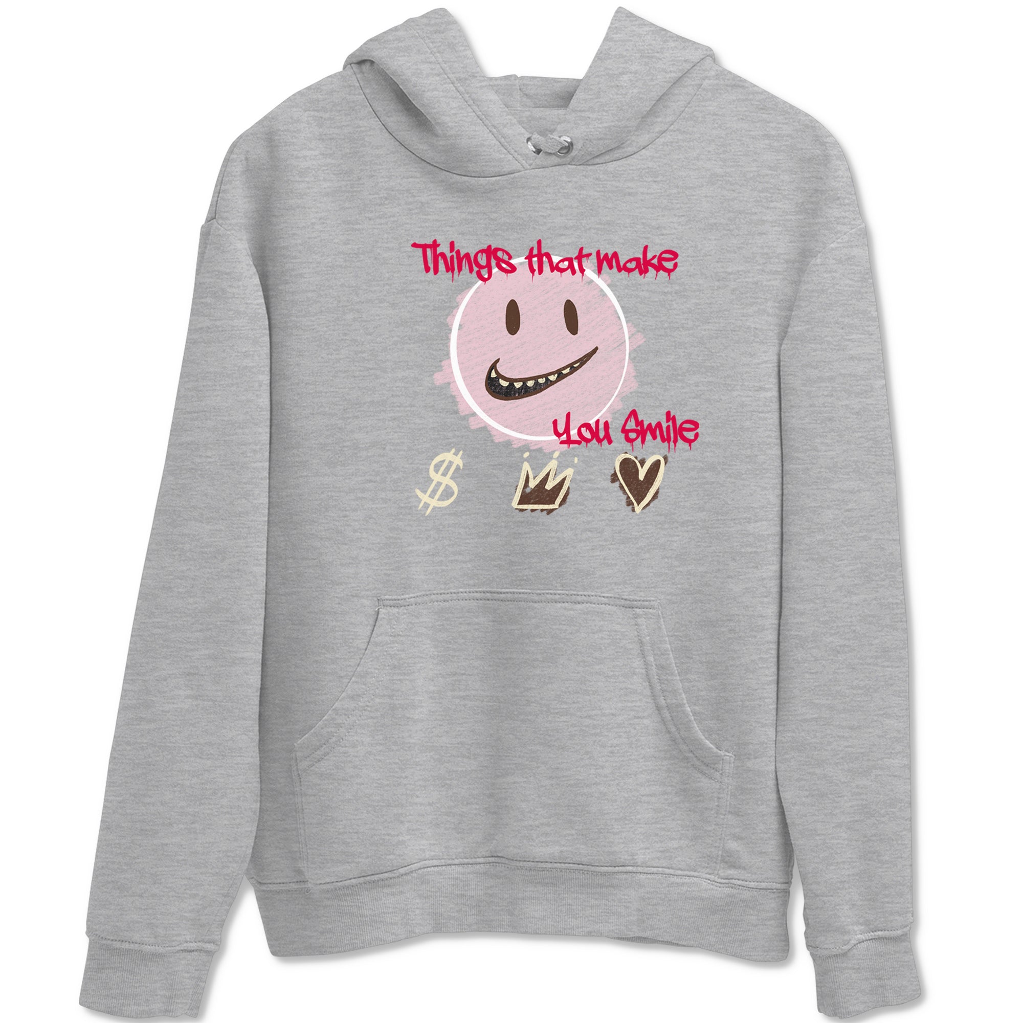 Things That Make You Smile snkmatch Tees - Dunk Cacao Wow And Pink Foam