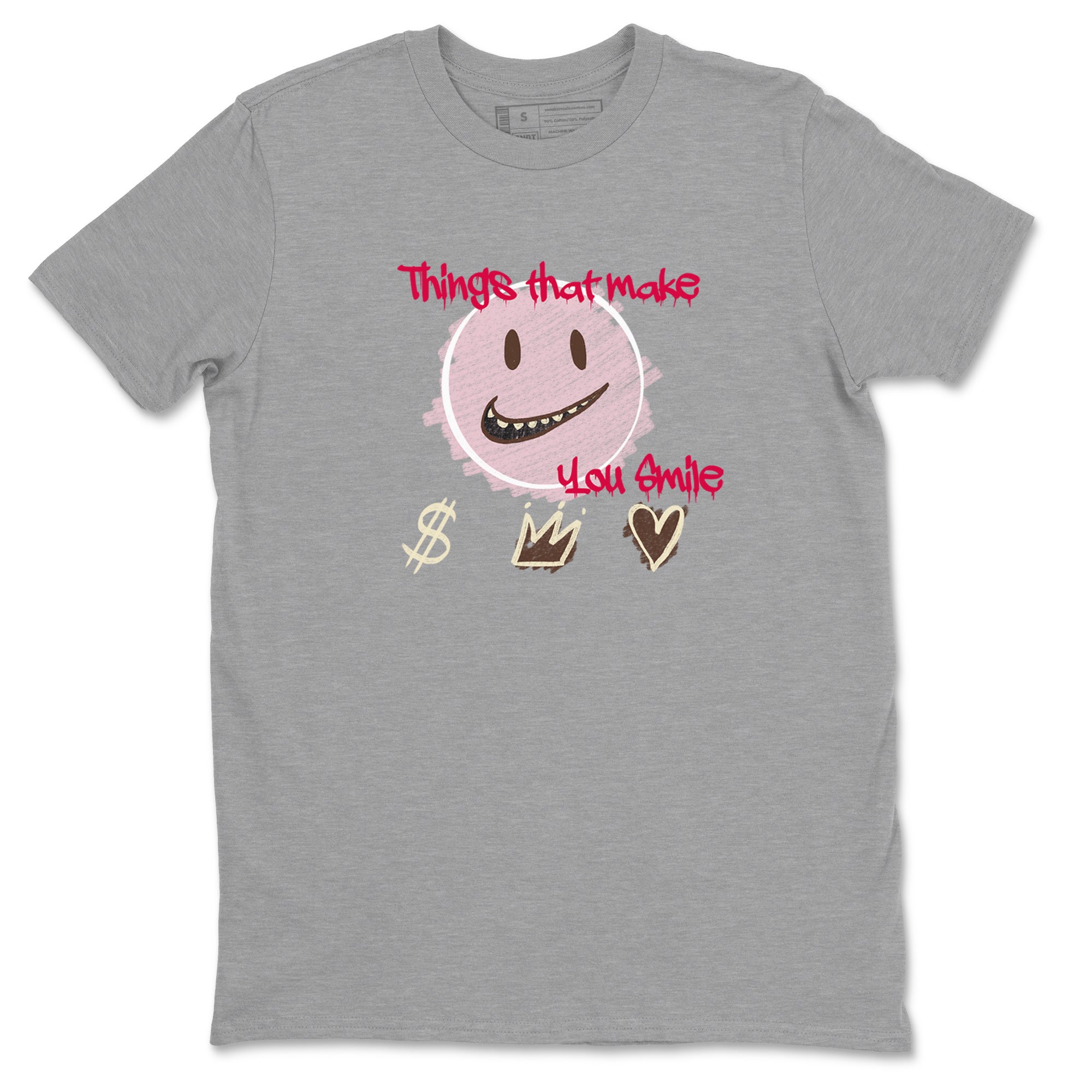 Things That Make You Smile snkmatch Tees - Dunk Cacao Wow And Pink Foam