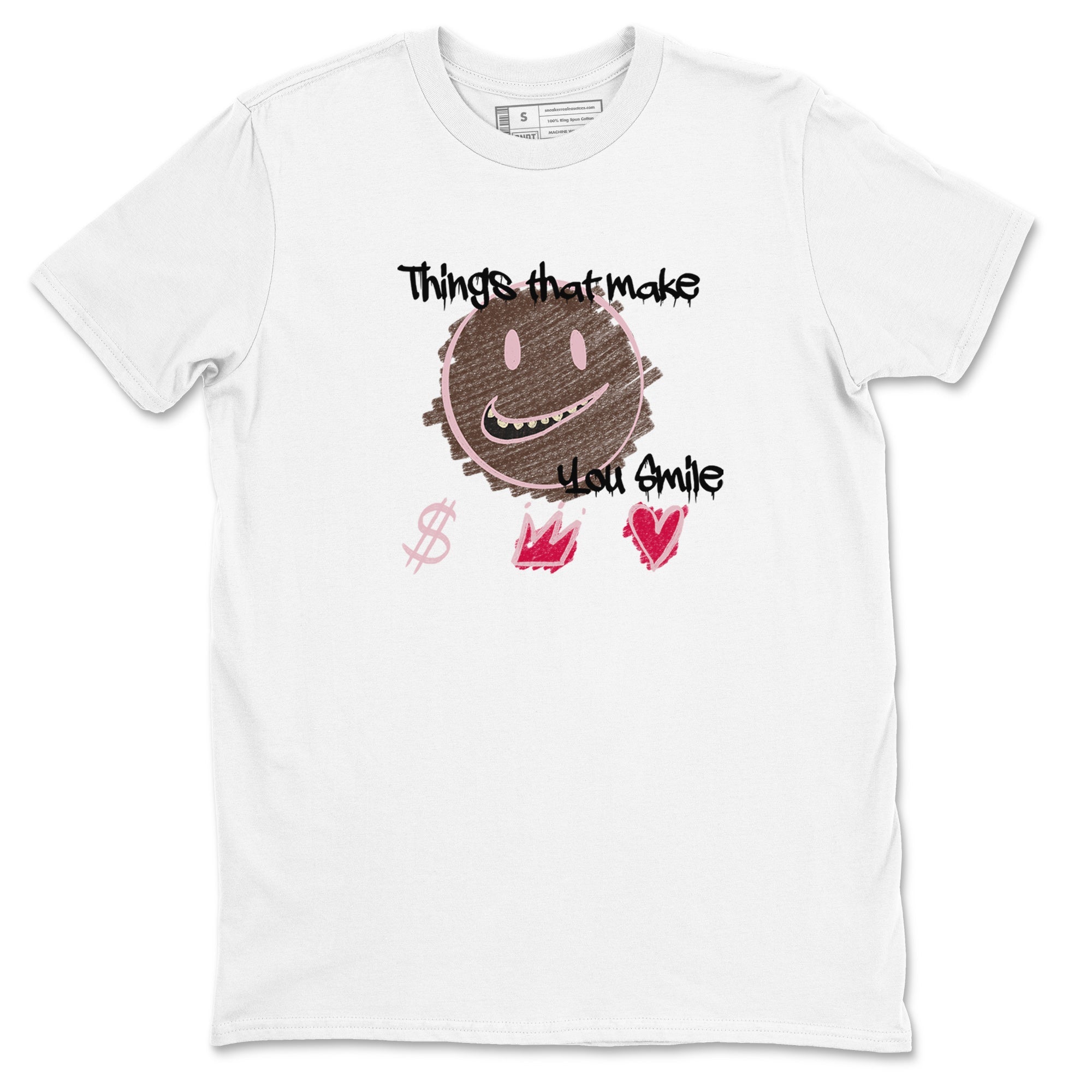 Things That Make You Smile snkmatch Tees - Dunk Cacao Wow And Pink Foam