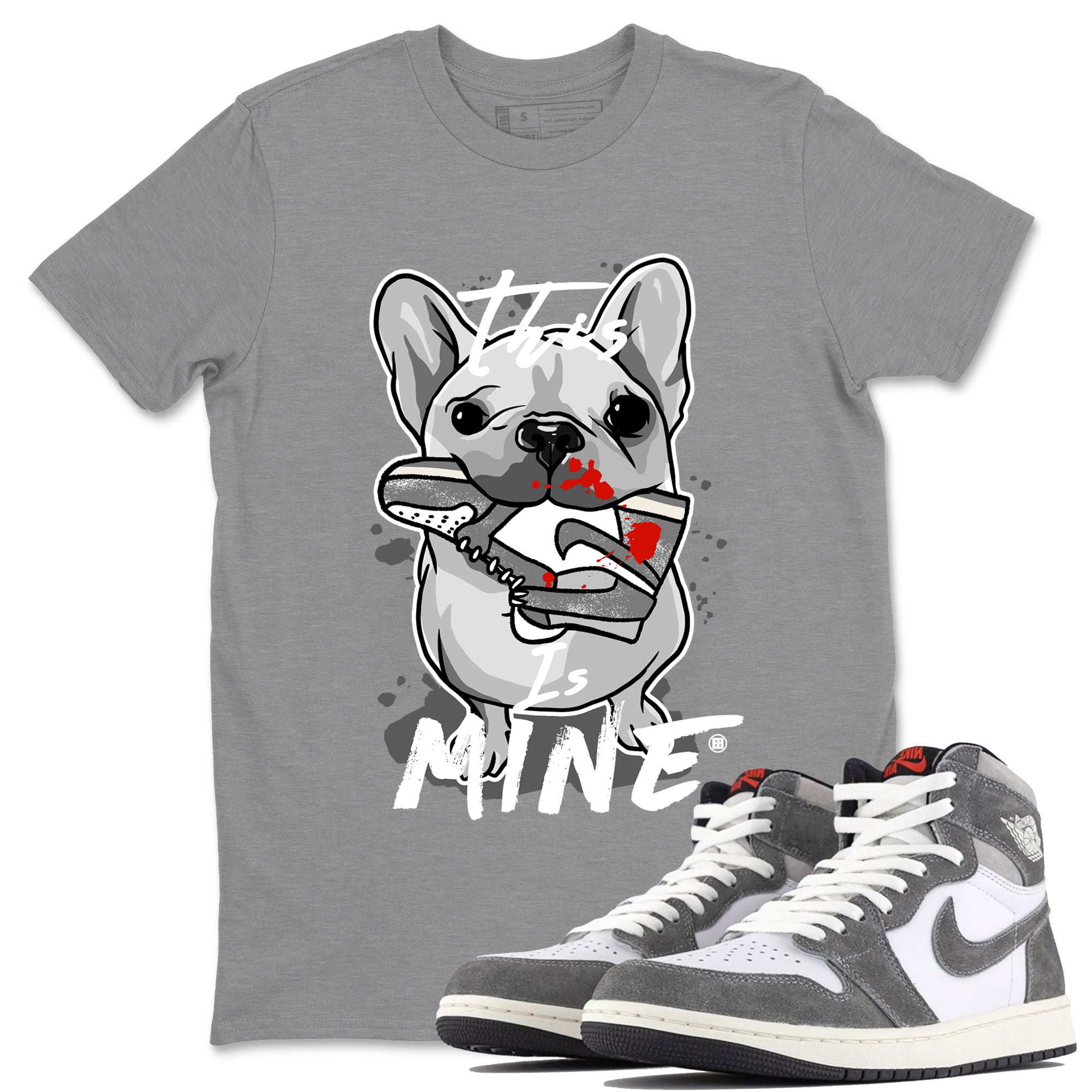 This Is Mine Unisex Tops - Air Jordan 1 Washed Heritage