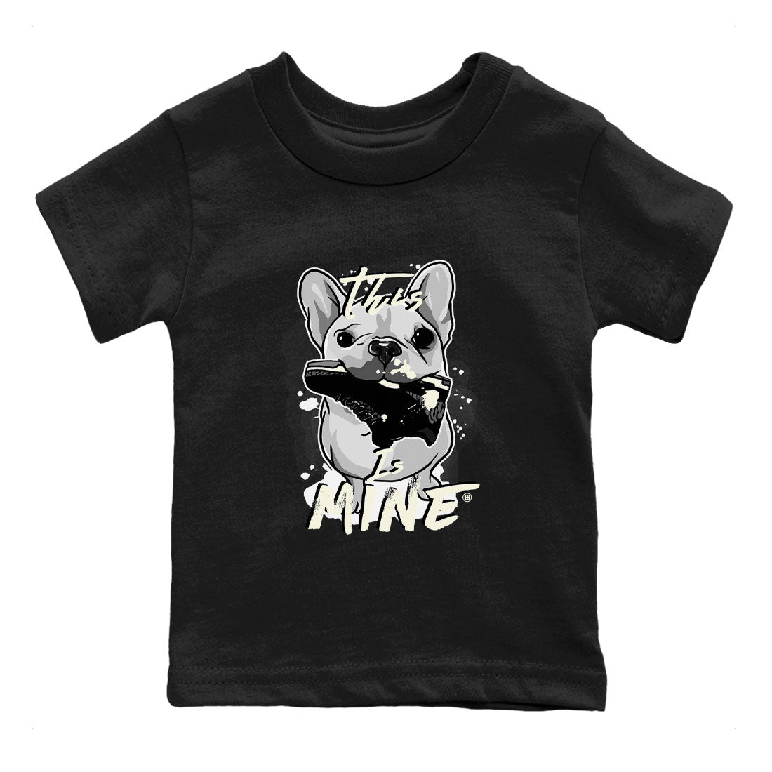 This Is Mine snkmatch Tee Kids - Air Jordan 3 Off Noir