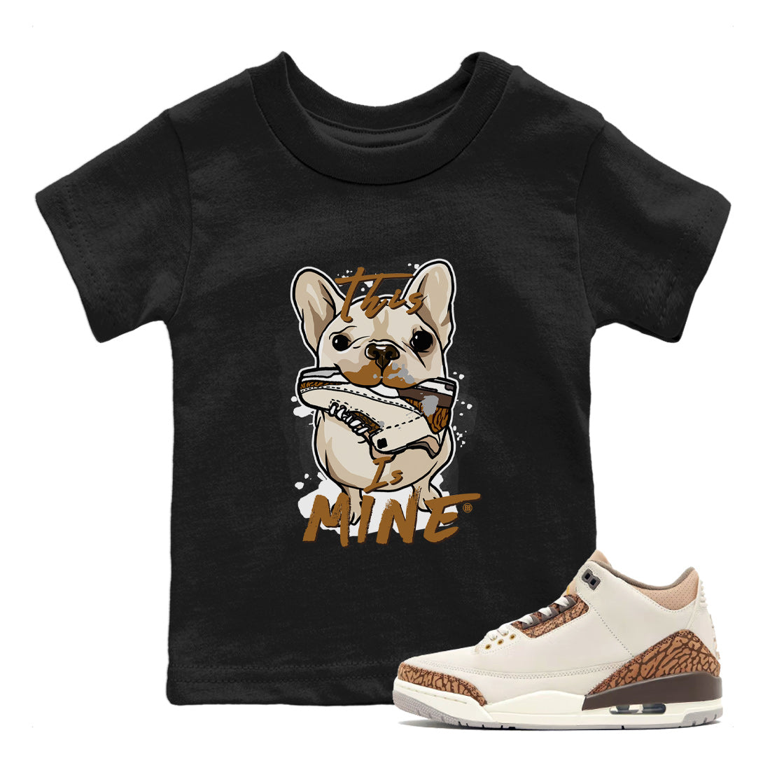 This Is Mine Kids Tops - Air Jordan 3 Palomino