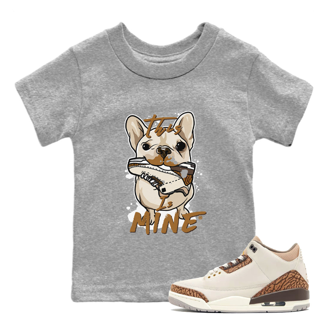 This Is Mine Kids Tops - Air Jordan 3 Palomino