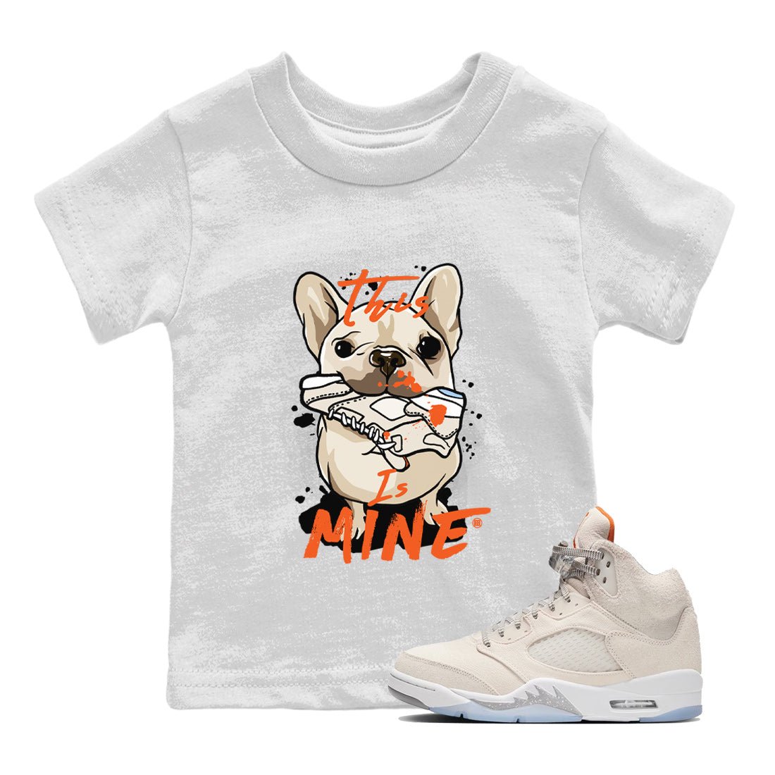 This Is Mine Kids Tops - Air Jordan 5 Craft