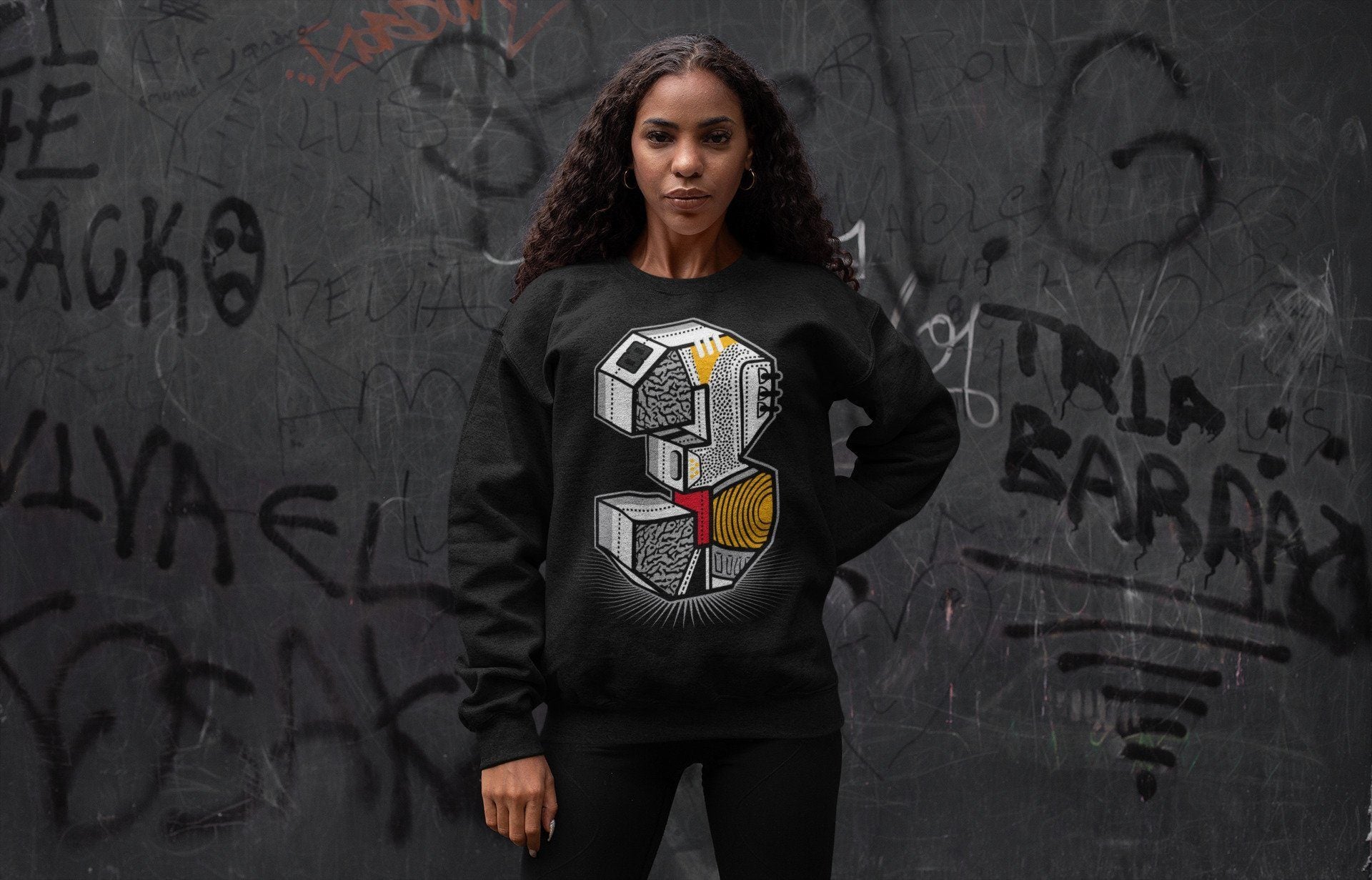 Three Statue Unisex Tops - Air Jordan 3 Cool Grey