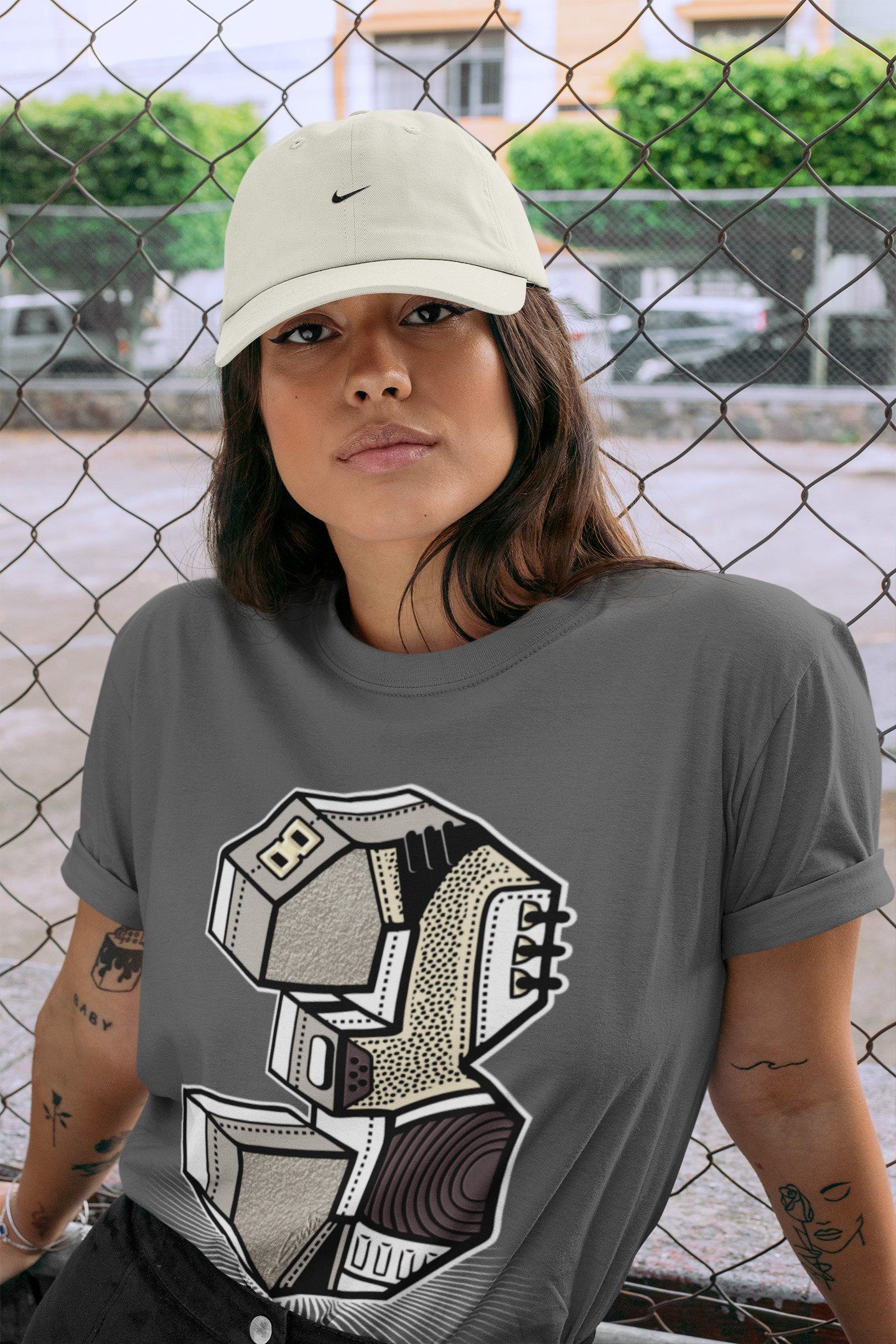 Three Statue Unisex Tops - Air Jordan 3 A Ma Maniere