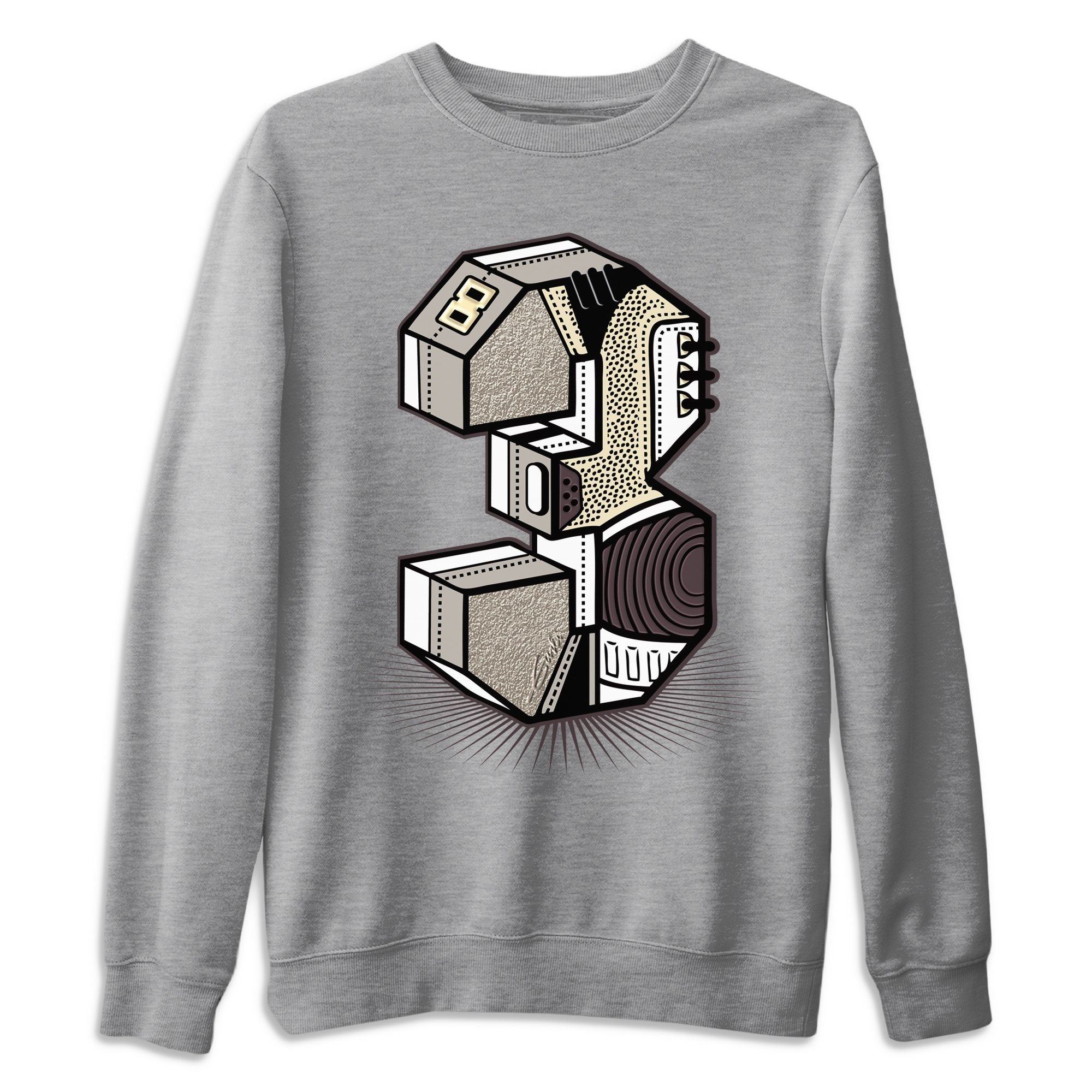 Three Statue Unisex Tops - Air Jordan 3 A Ma Maniere