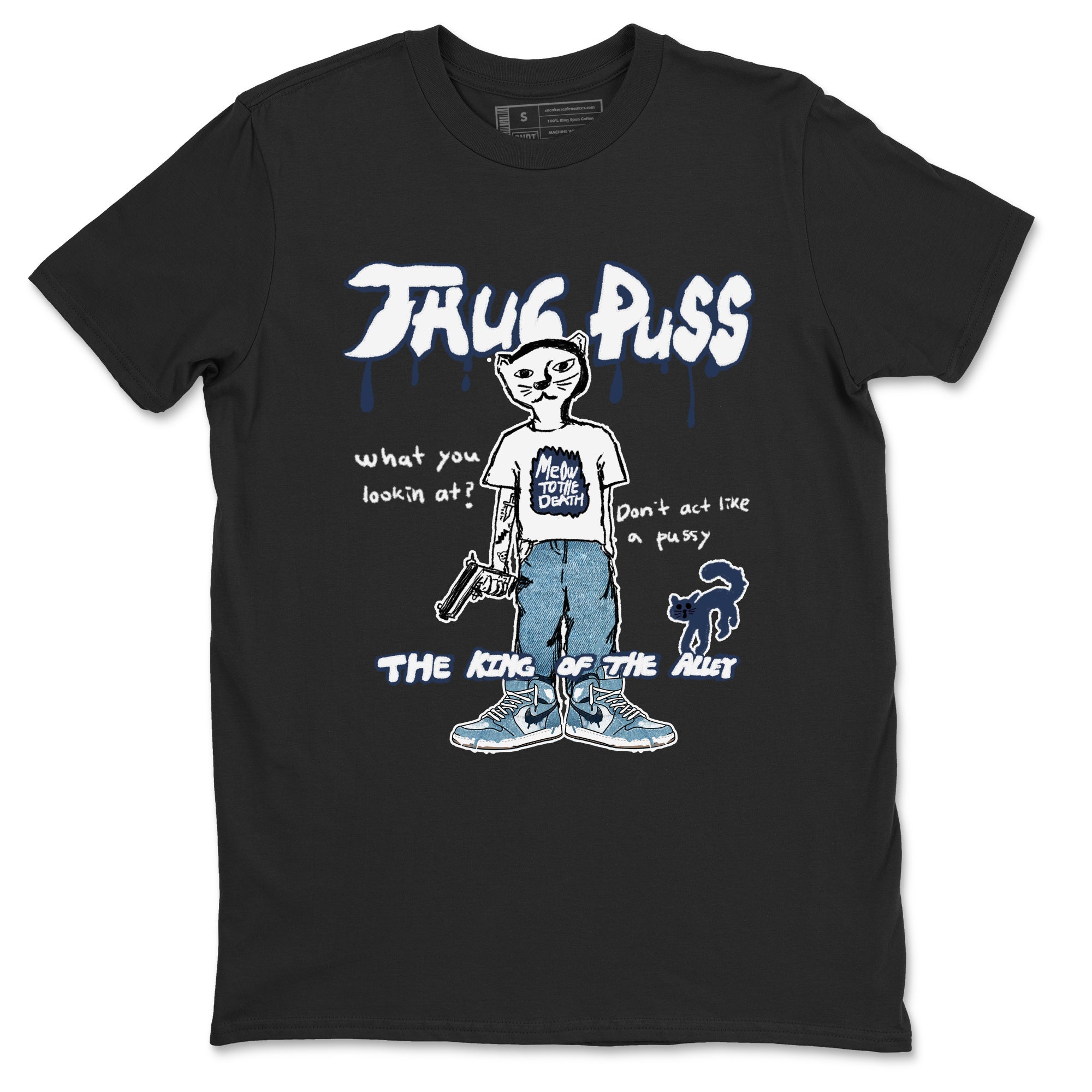 Thug Puss snkmatch Tees - Air Jordan 1 Denim 2024