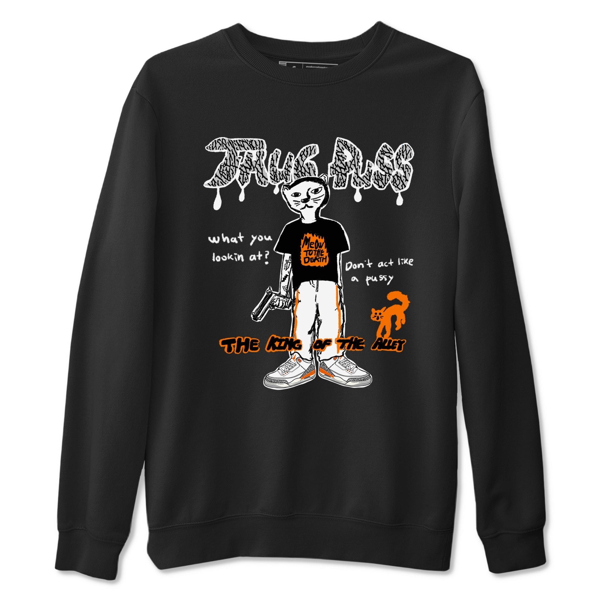 Thug Puss snkmatch Tees - Air Jordan 3 Georgia Peach