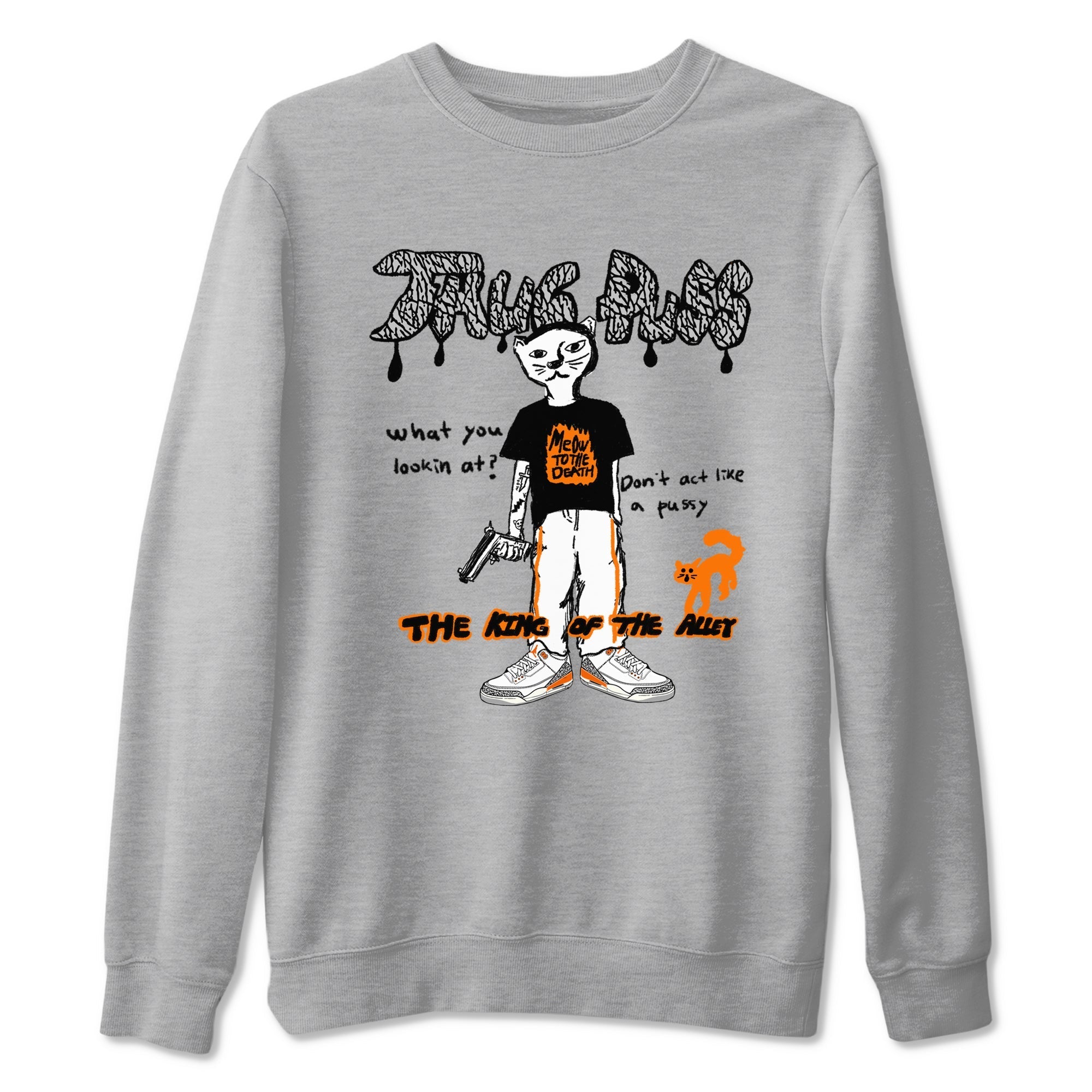 Thug Puss snkmatch Tees - Air Jordan 3 Georgia Peach