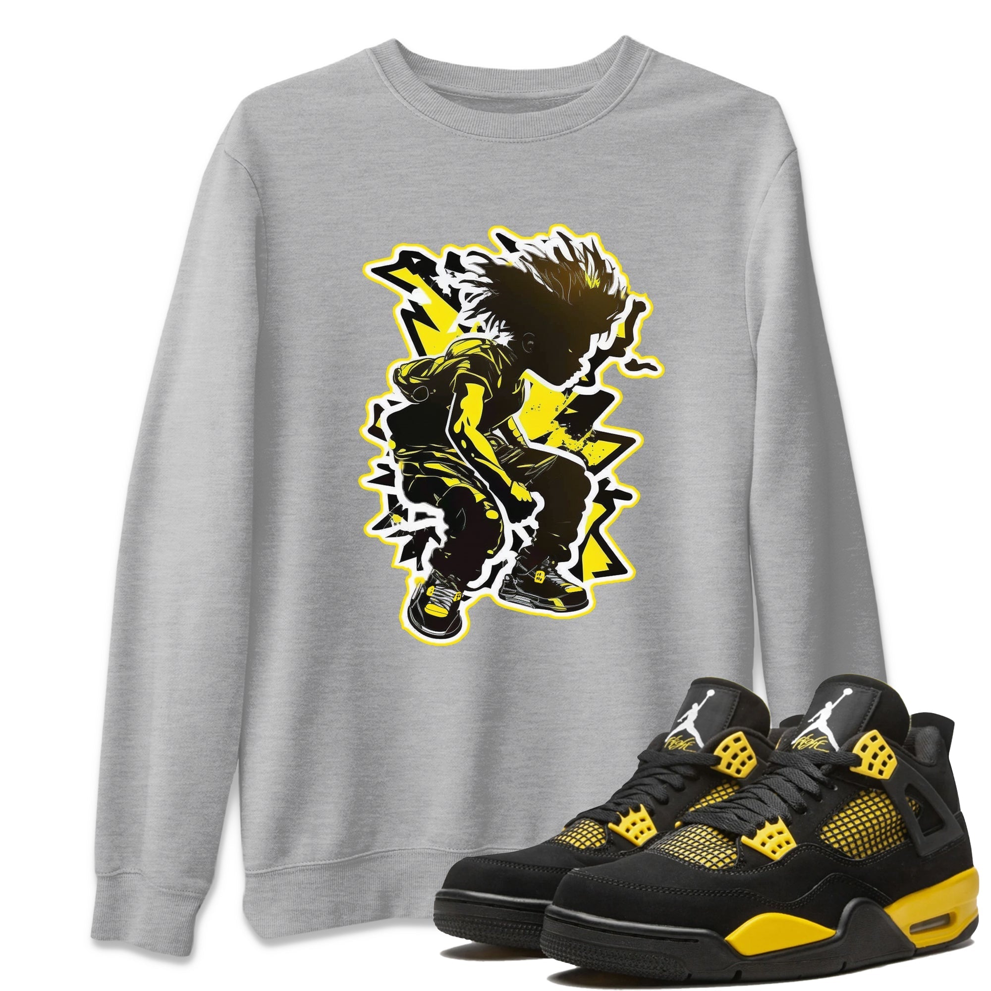 Thunder boy Unisex Tops - Air Jordan 4 Thunder