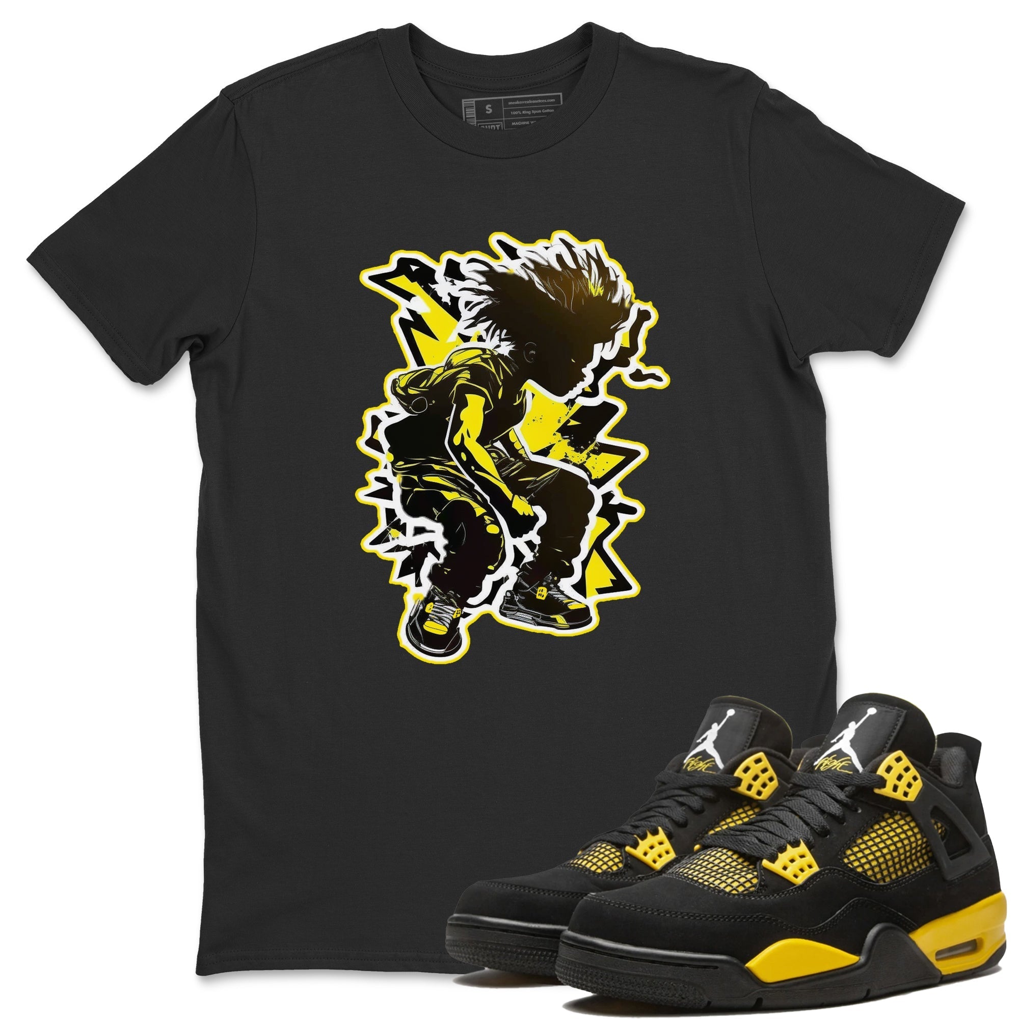 Thunder boy Unisex Tops - Air Jordan 4 Thunder
